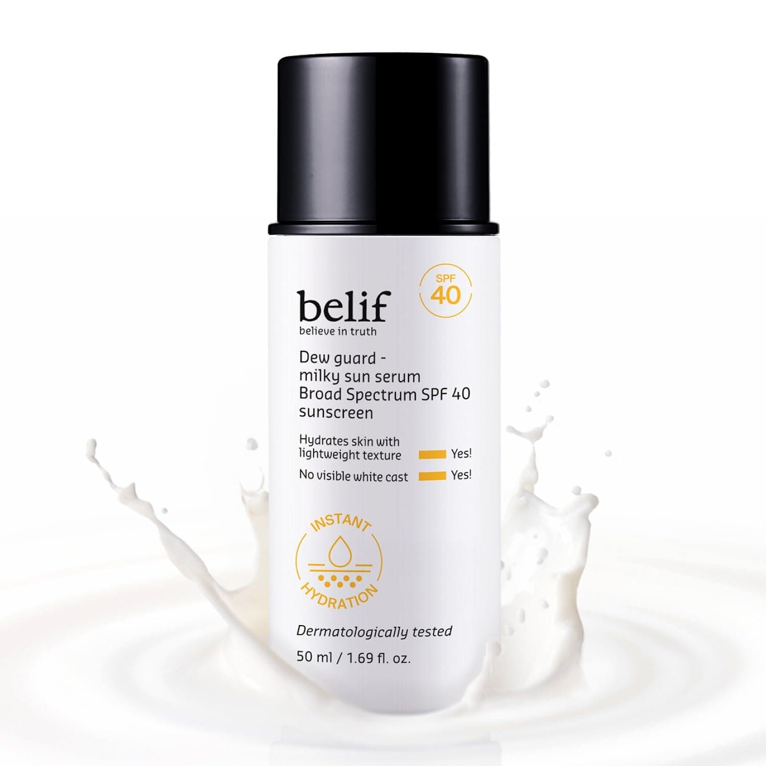 belif Milky Niacinamide Sunscreen SPF 40