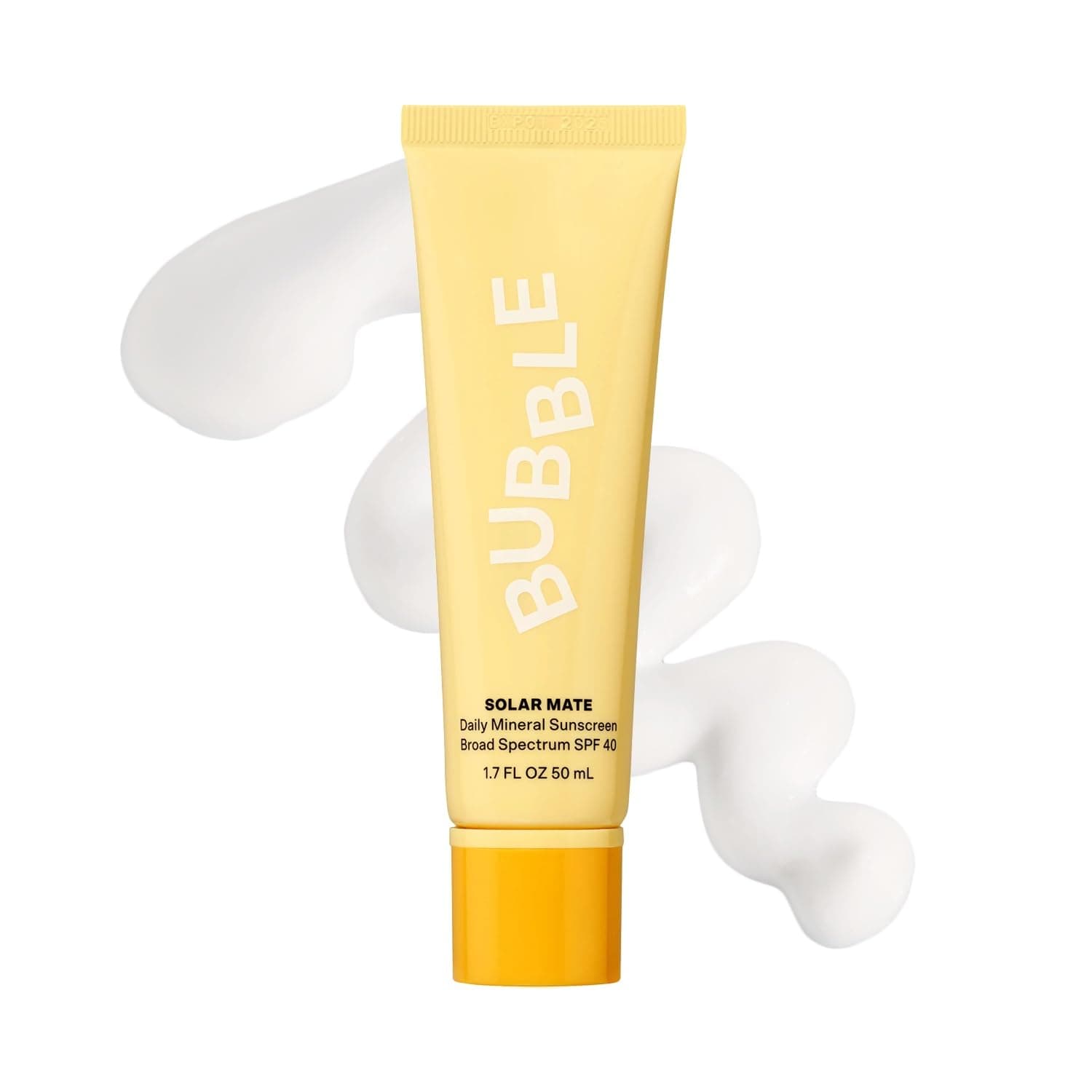 Bubble Skincare Solar Mate Mineral Face Sunscreen Broad Spectrum SPF 40