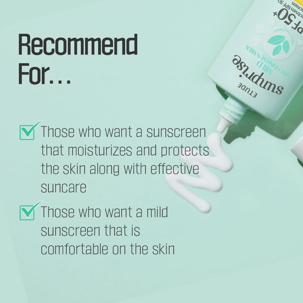 ETUDE Sunprise Sunscreen Mild Sun Milk SPF 50+ / PA++++ – image 7