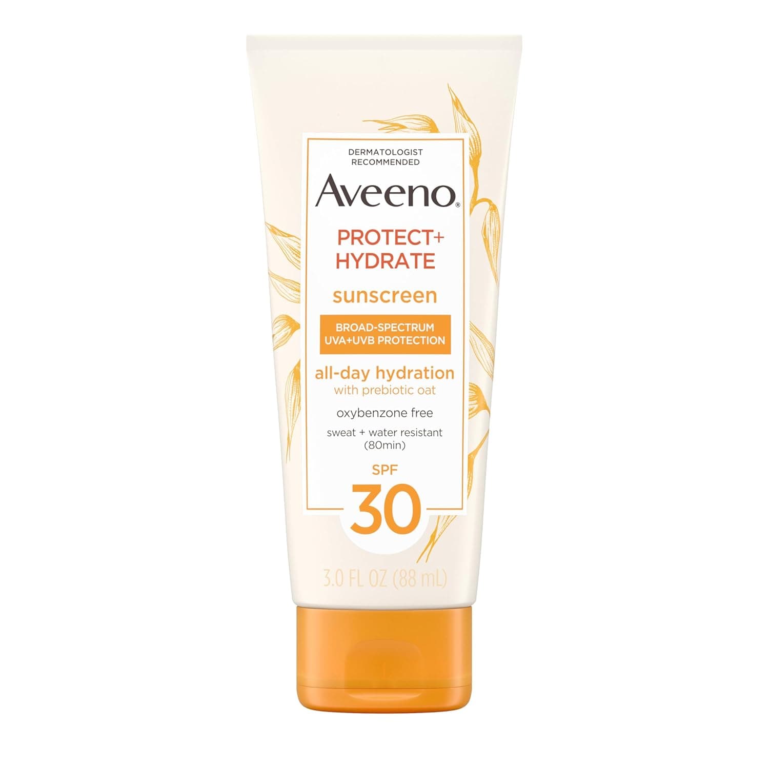 Aveeno Protect + Hydrate Sunscreen Moisturizing Lotion with Prebiotic Oat – image 8