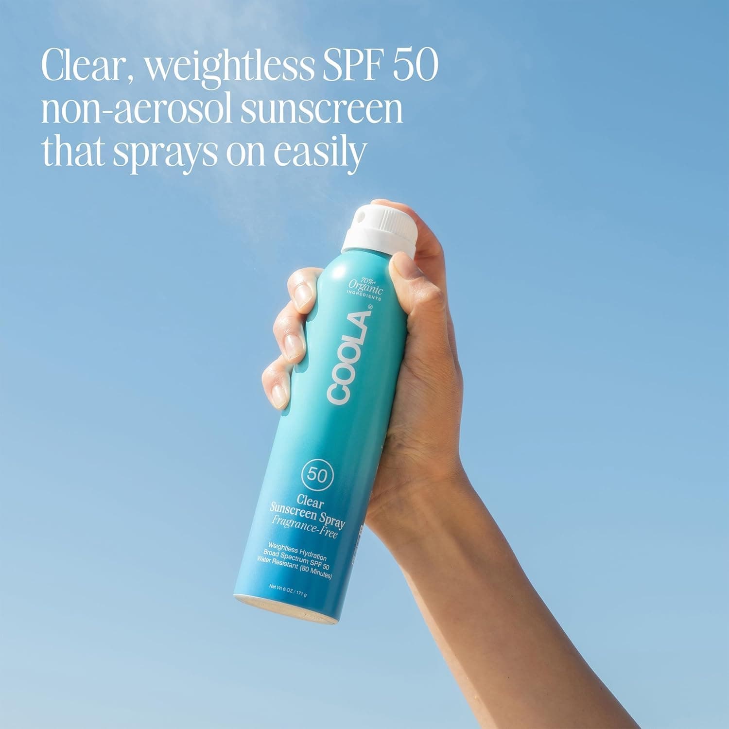 COOLA Organic Sunscreen SPF 50 Sunblock Spray – image 2