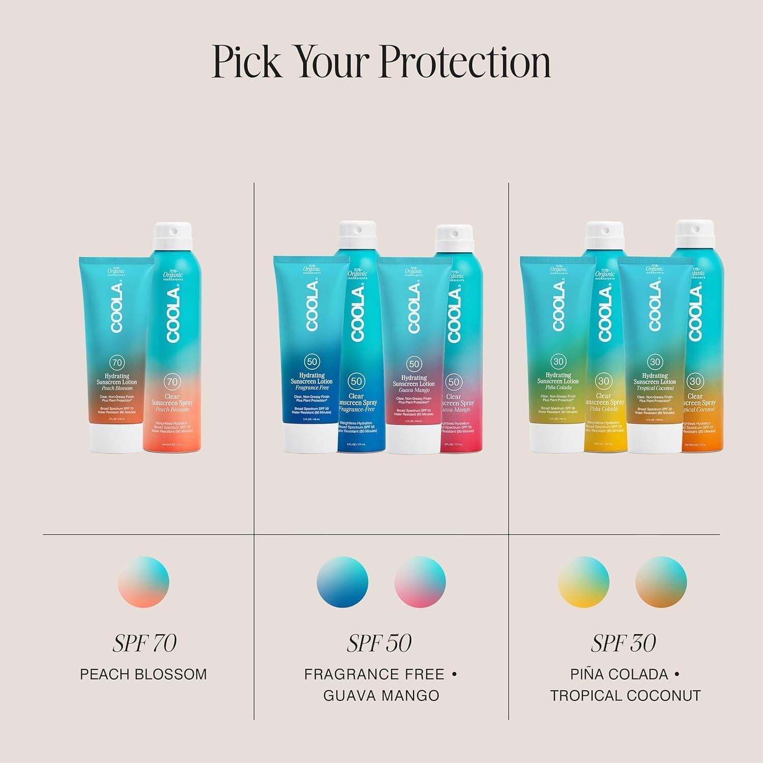 COOLA Organic Sunscreen SPF 50 Sunblock Spray – image 6