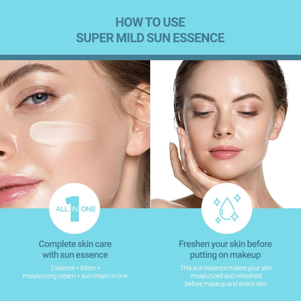 SCINIC Enjoy Super Mild Sun Essence 2 Set SPF50+ PA++++ 1.69 fl oz – image 6