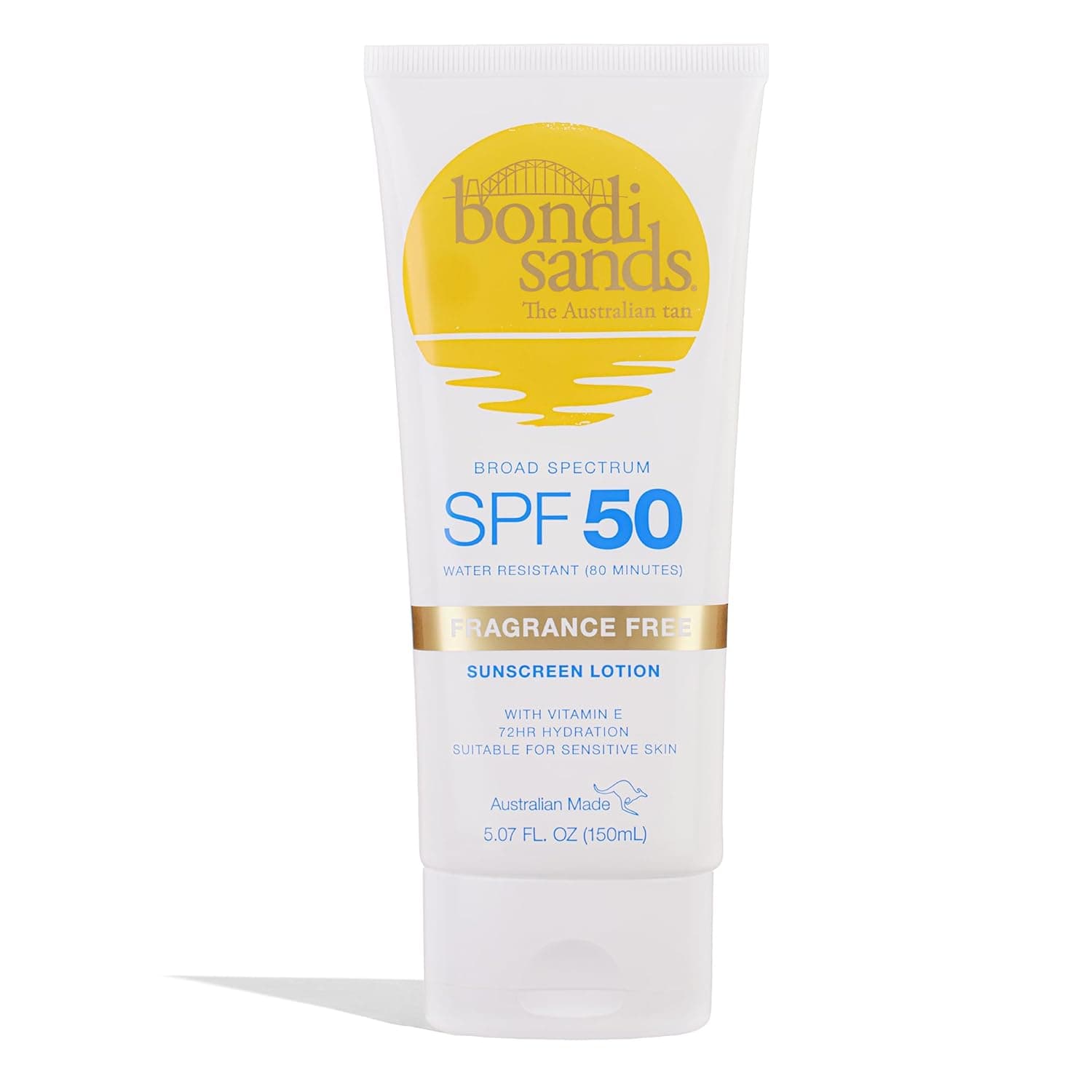Bondi Sands Fragrance Free Sunscreen Body Lotion SPF 50