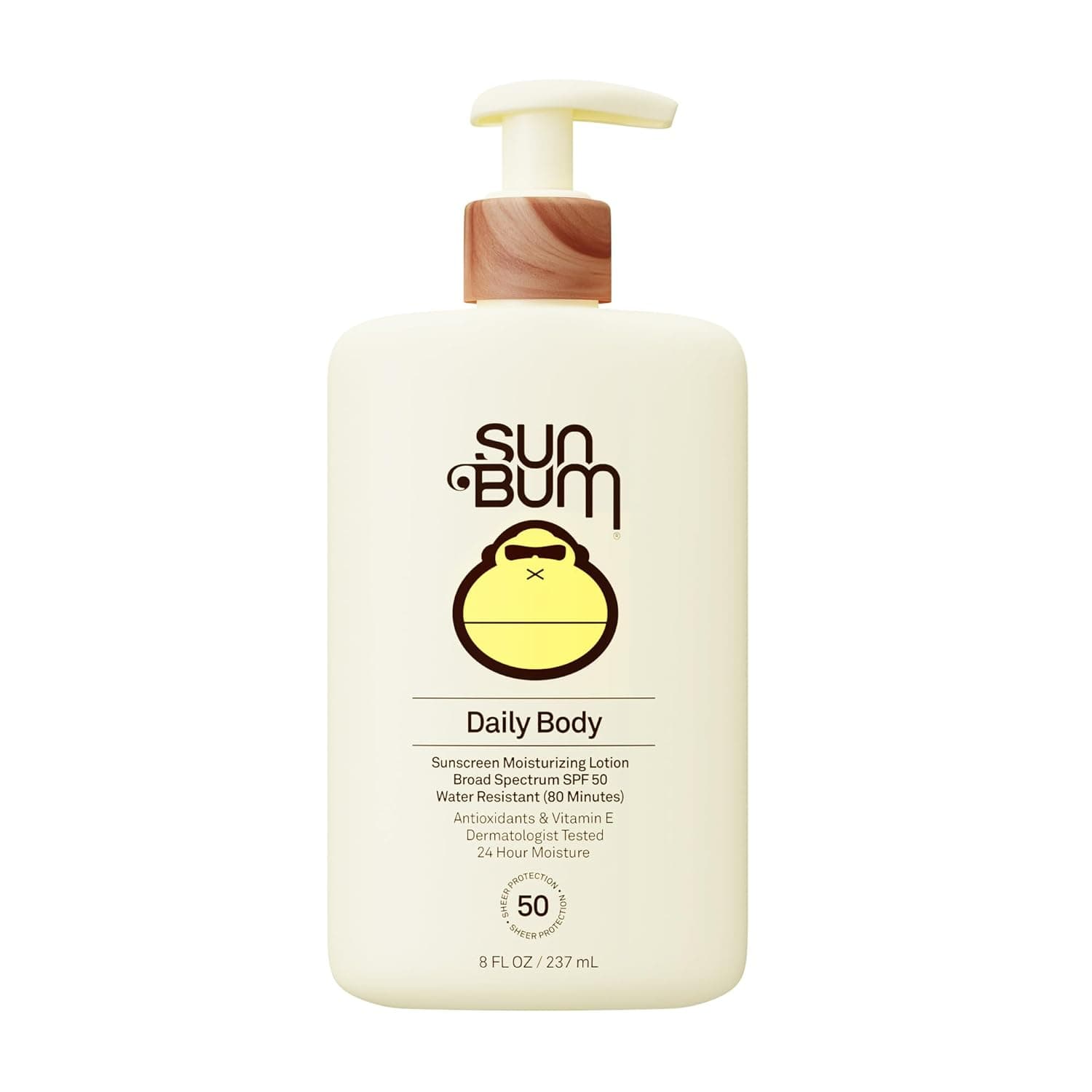 Sun Bum Daily SPF 50 Sunscreen Body Lotion
