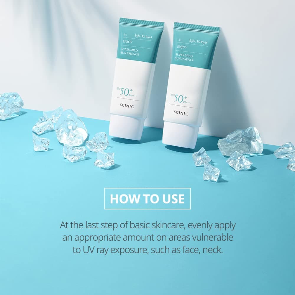 SCINIC Enjoy Super Mild Sun Essence 2 Set SPF50+ PA++++ 1.69 fl oz – image 7
