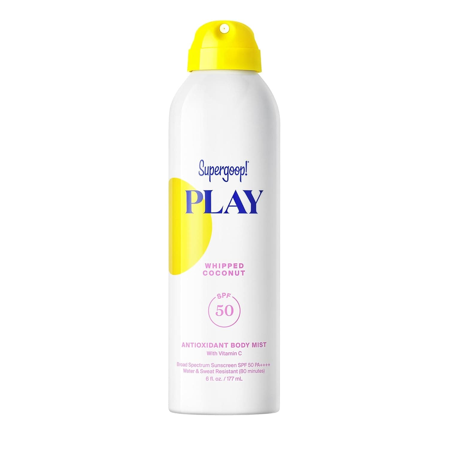 Supergoop! PLAY Antioxidant Body Mist Vitamin C -SPF 50 PA++++ Broad Spectrum Sunscreen