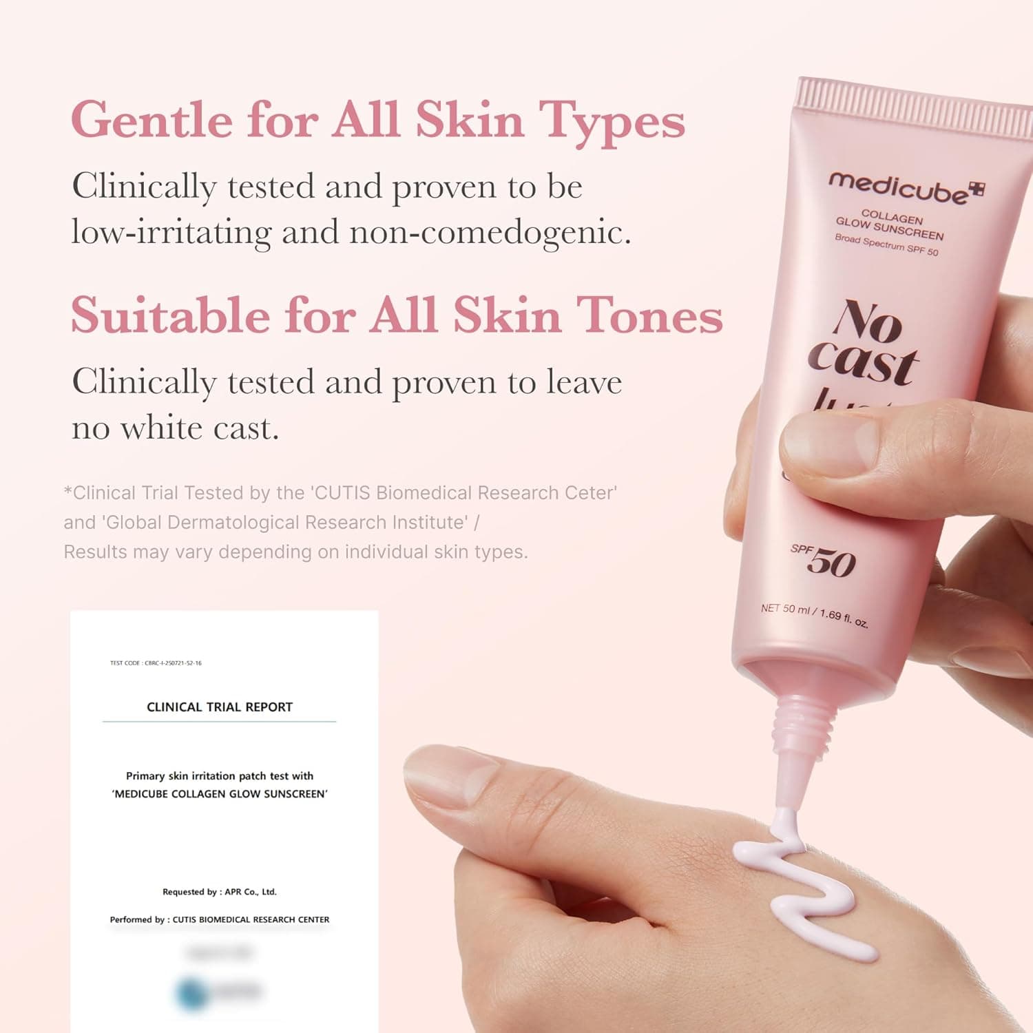 medicube No Cast Just Glow Collagen Sunscreen – image 6