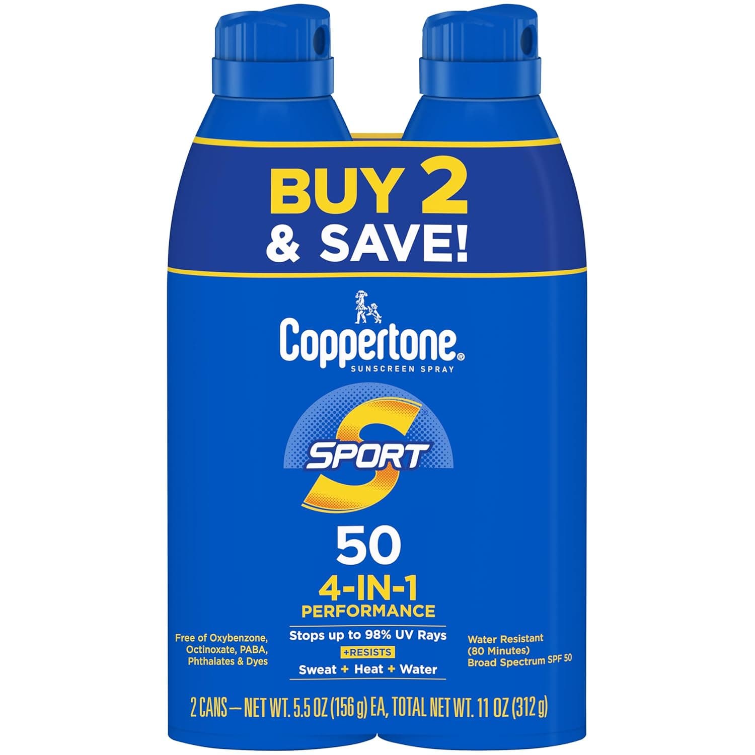 Coppertone Sport Sunscreen Spray SPF 50 – image 14
