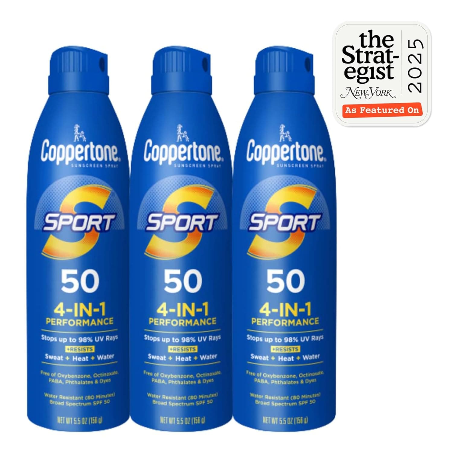 Coppertone Sport Sunscreen Spray SPF 50 – image 2