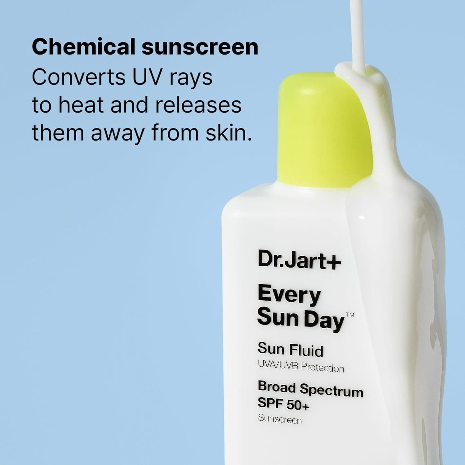 Dr.Jart+ Every Sun Day Sun Fluid Korean Sunscreen SPF 50+ for Face – image 6