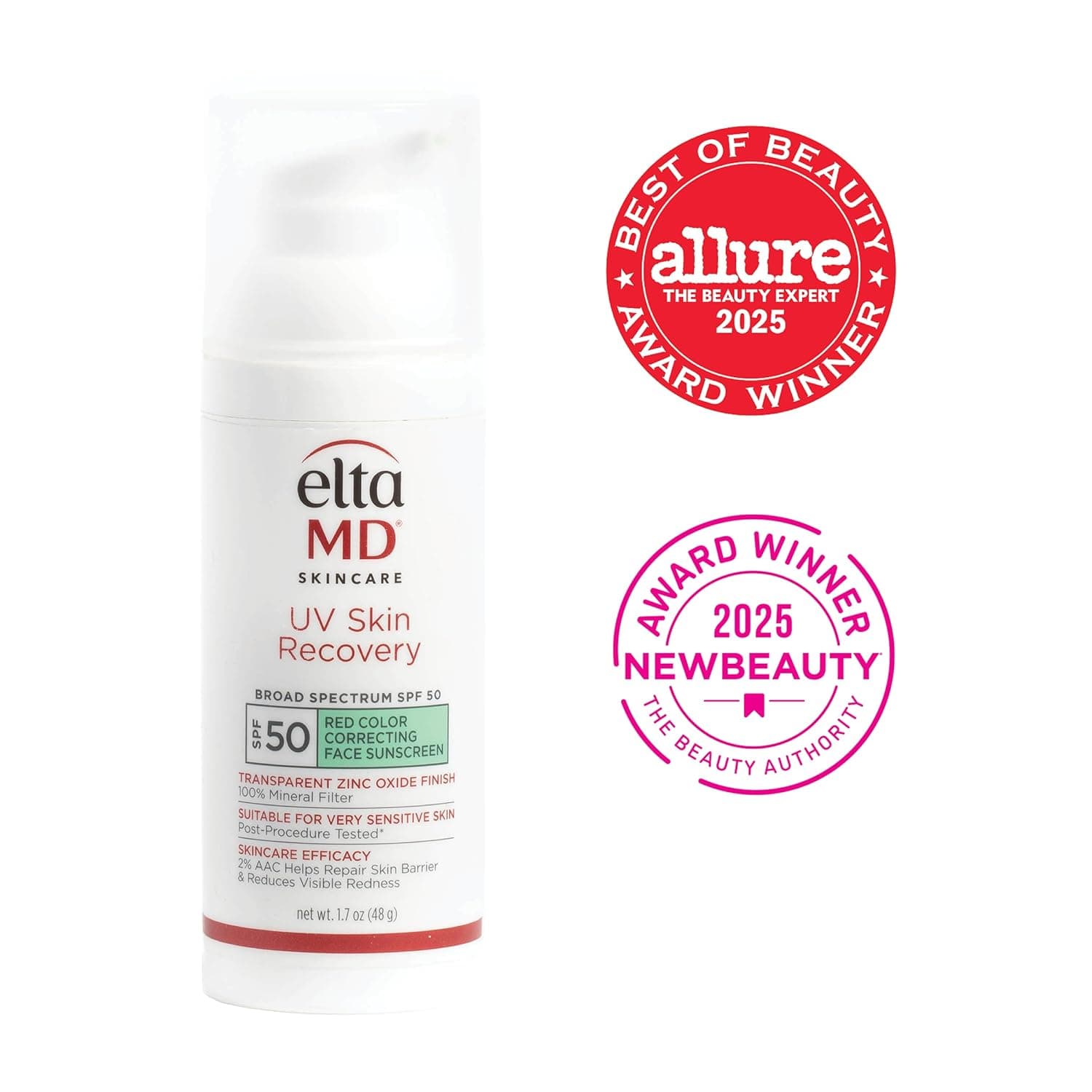 EltaMD UV Skin Recovery Face Sunscreen with Zinc Oxide – image 2