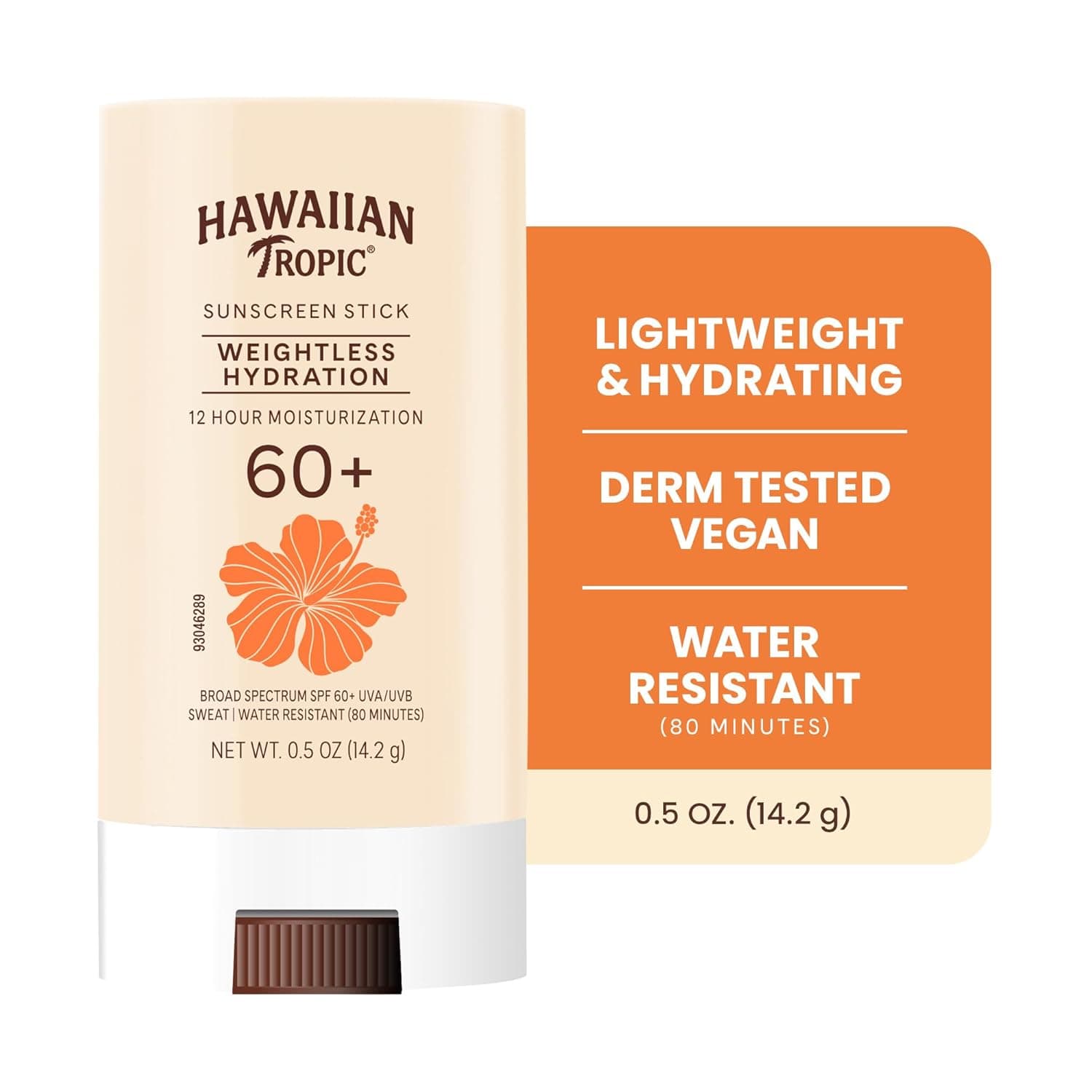 Hawaiian Tropic Weightless Hydration Sunscreen Stick SPF 60+ – image 2