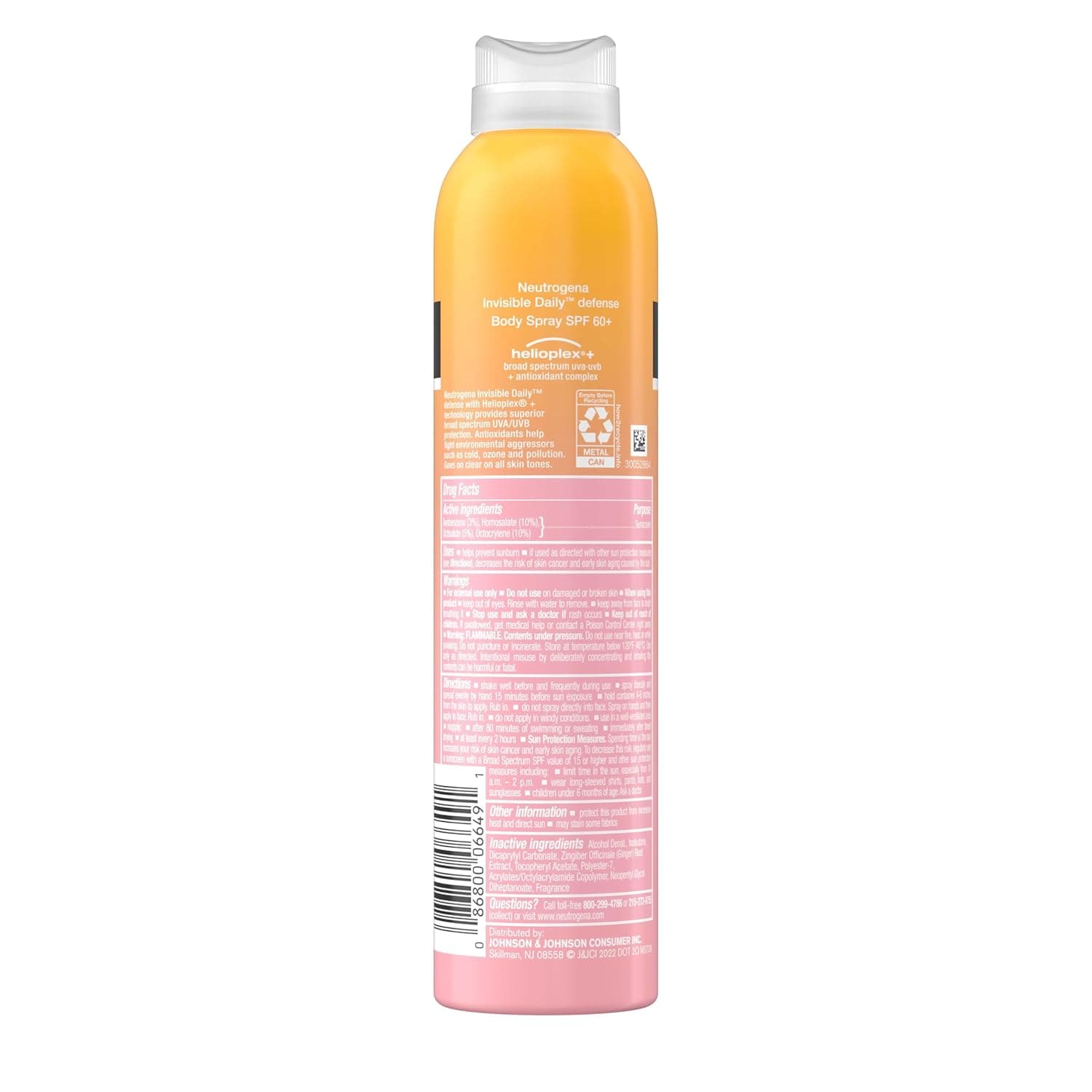 Neutrogena Invisible Daily Defense Body Sunscreen Spray – image 9