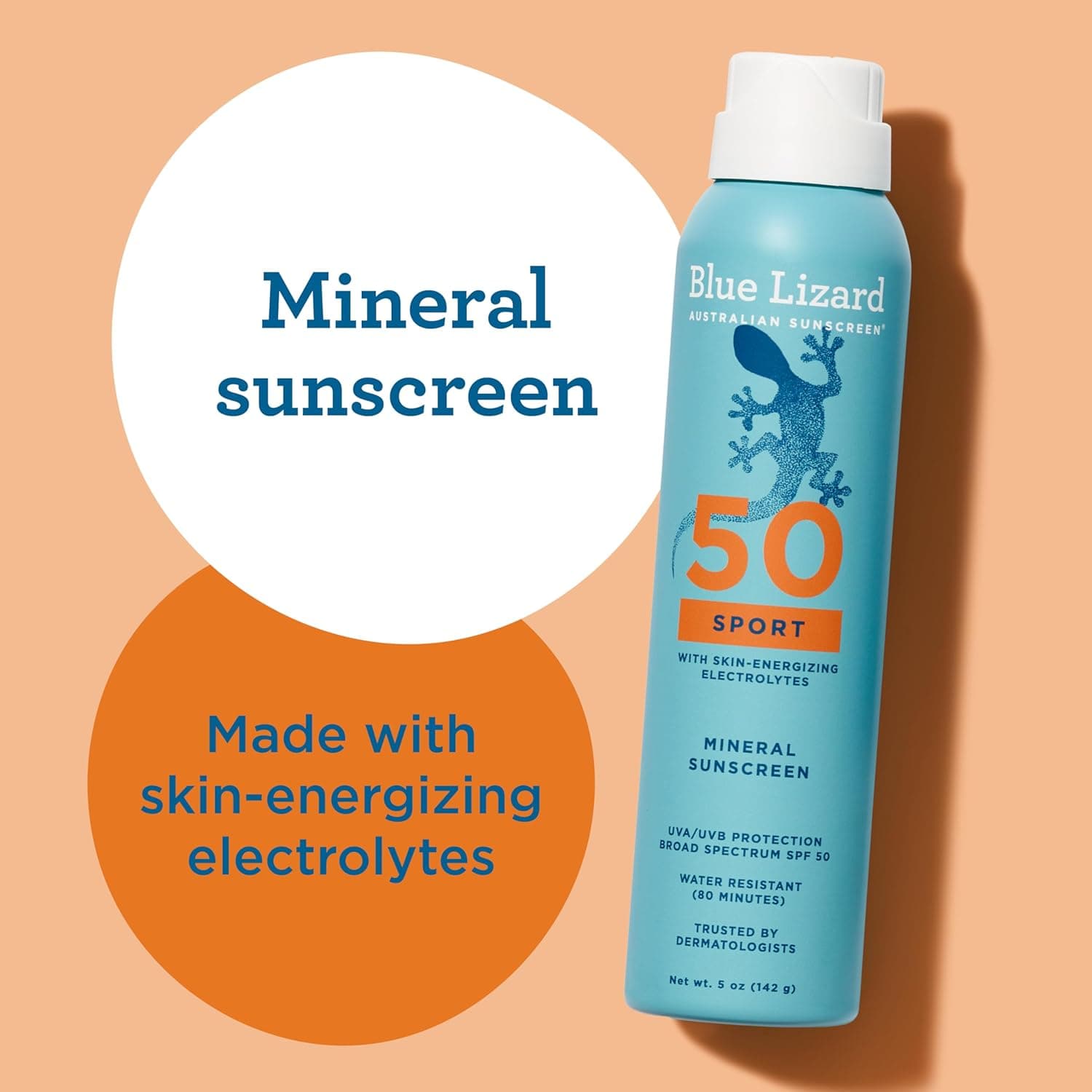 BLUE LIZARD Sport Mineral Sunscreen Spray SPF 50+ – image 5