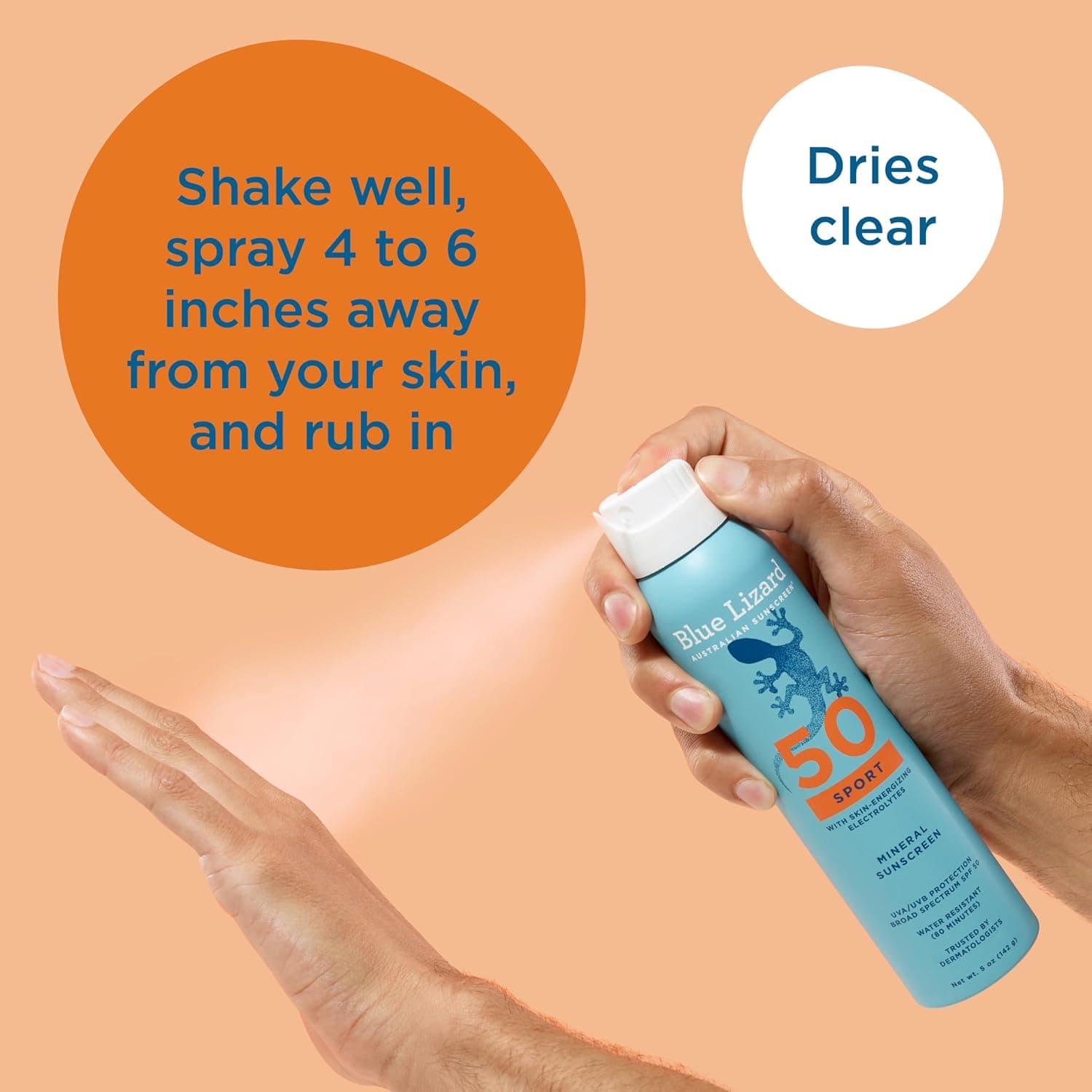 BLUE LIZARD Sport Mineral Sunscreen Spray SPF 50+ – image 6