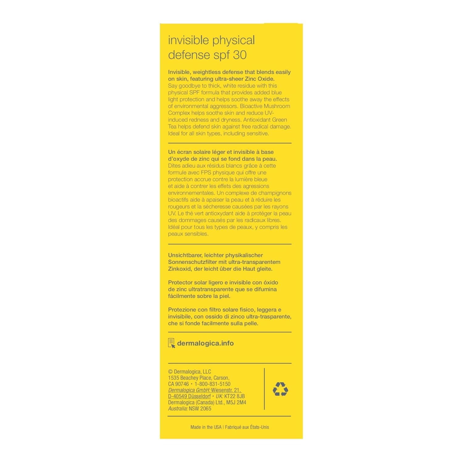Dermalogica Invisible Physical Defense SPF30 Face Sunscreen Moisturizer – image 4
