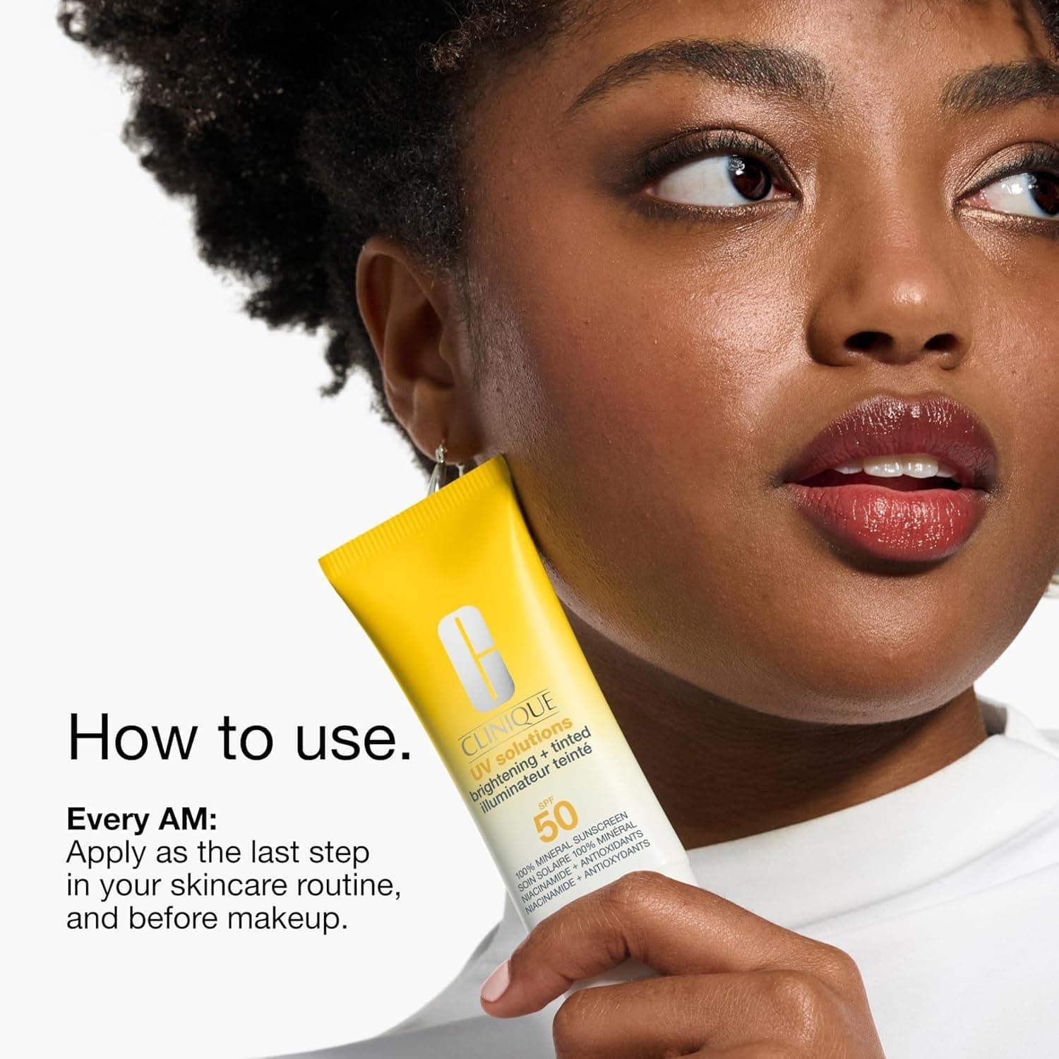 Clinique UV Solutions Brightening + Tinted Sunscreen for Face SPF 50 – image 9
