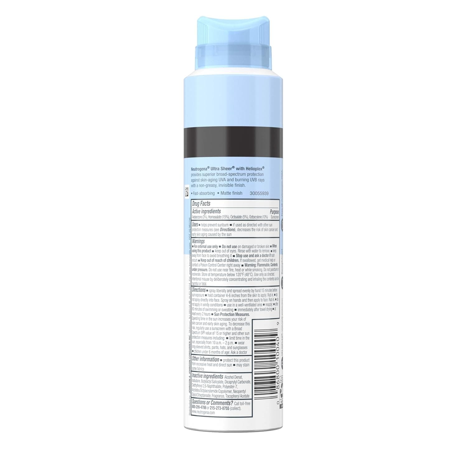 Neutrogena Ultra Sheer Body Mist Sunscreen Spray – image 9