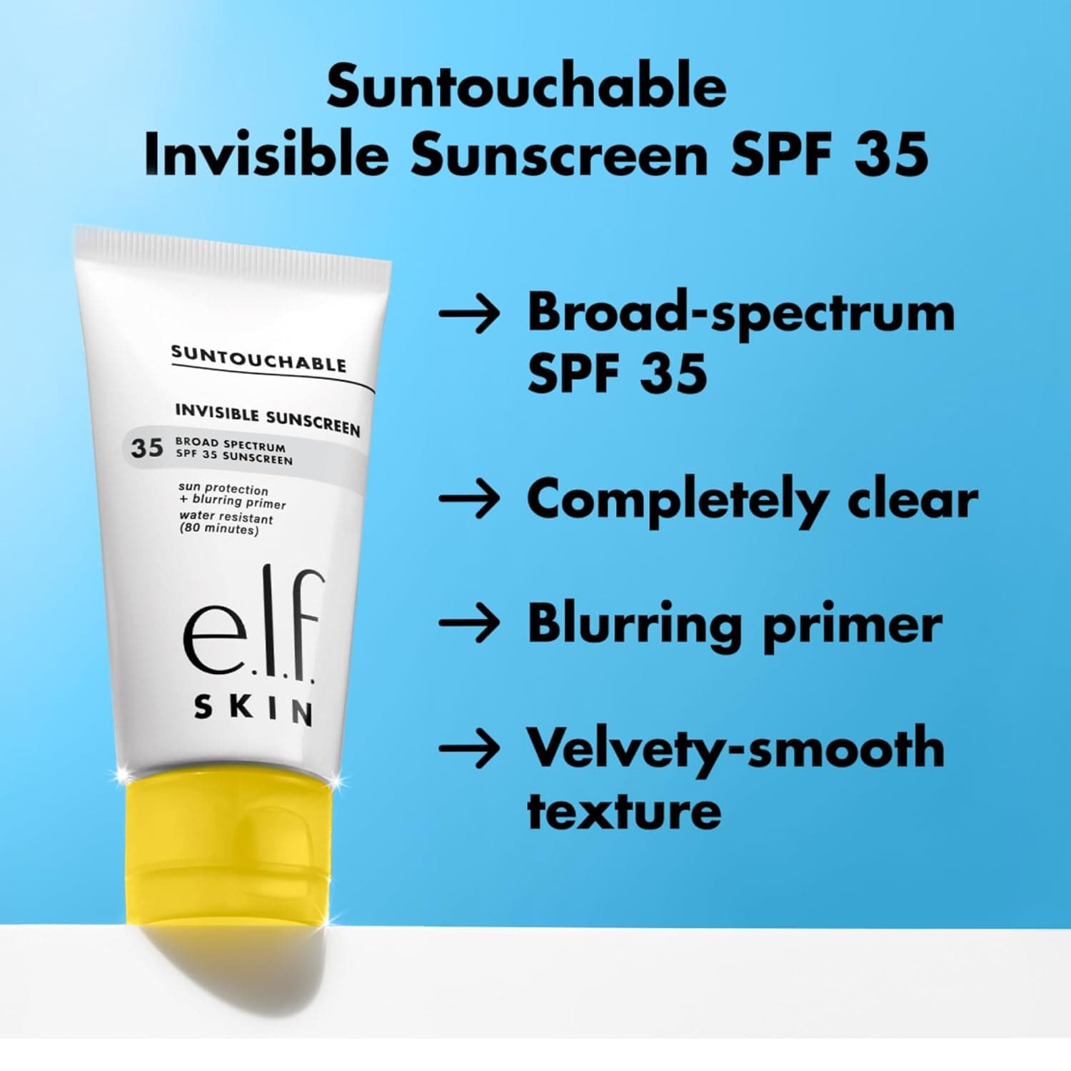e.l.f. SKIN Suntouchable Invisible SPF 35 Sunscreen – image 3