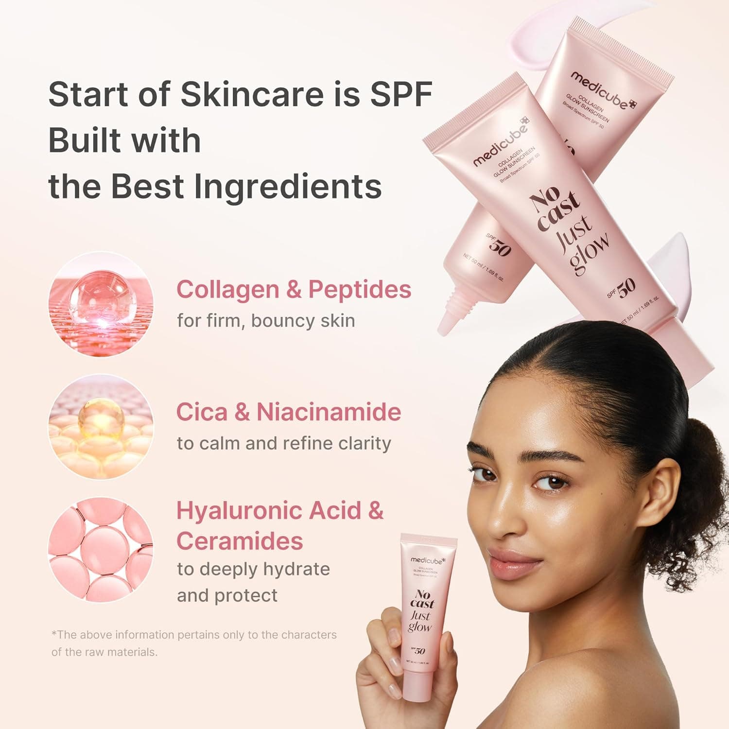 medicube No Cast Just Glow Collagen Sunscreen – image 3