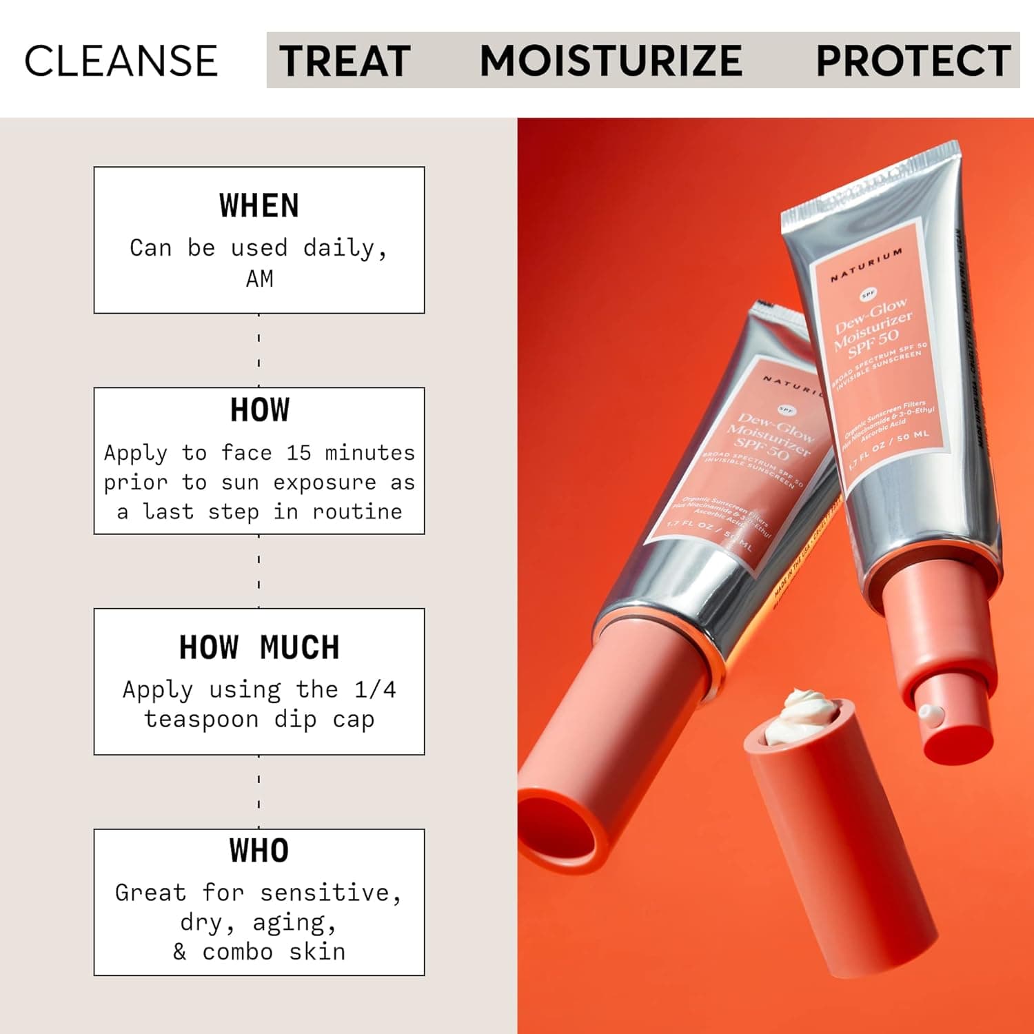 Naturium Dew-Glow Moisturizer SPF 50 PA++++ – image 2