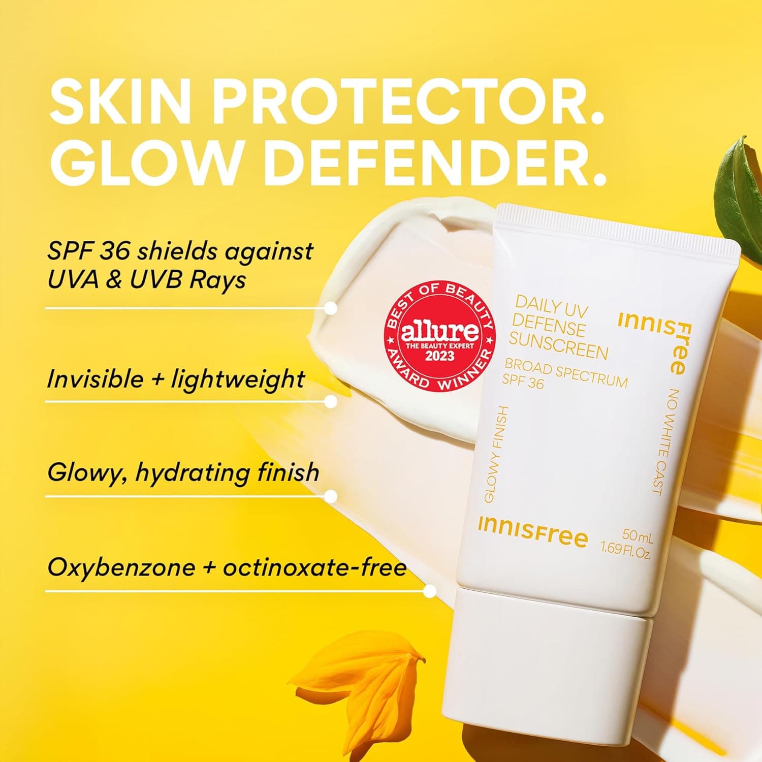 Innisfree Daily UV Defense SPF 36 Korean Face Sunscreen – image 2