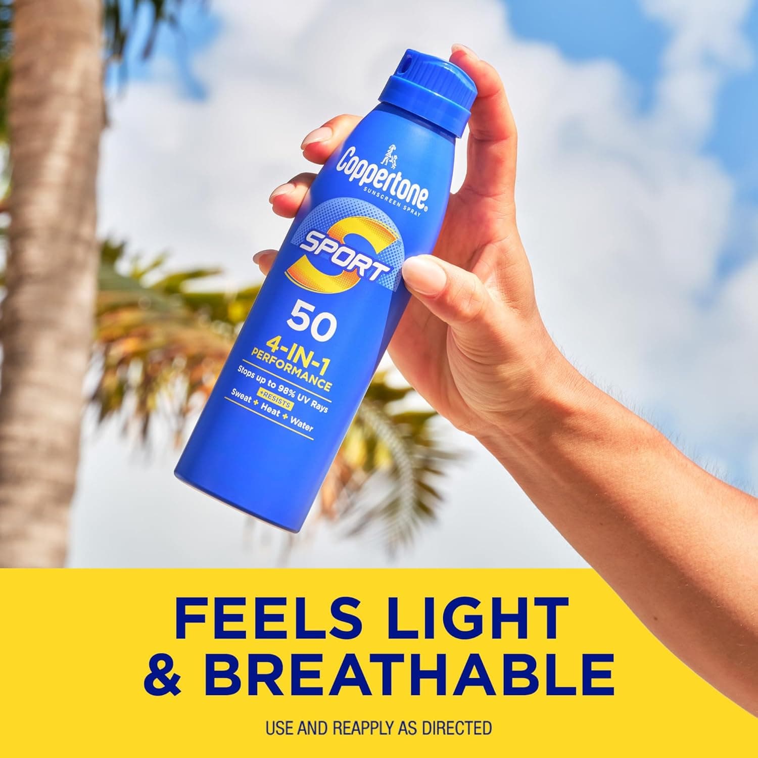 Coppertone Sport Sunscreen Spray SPF 50 – image 8