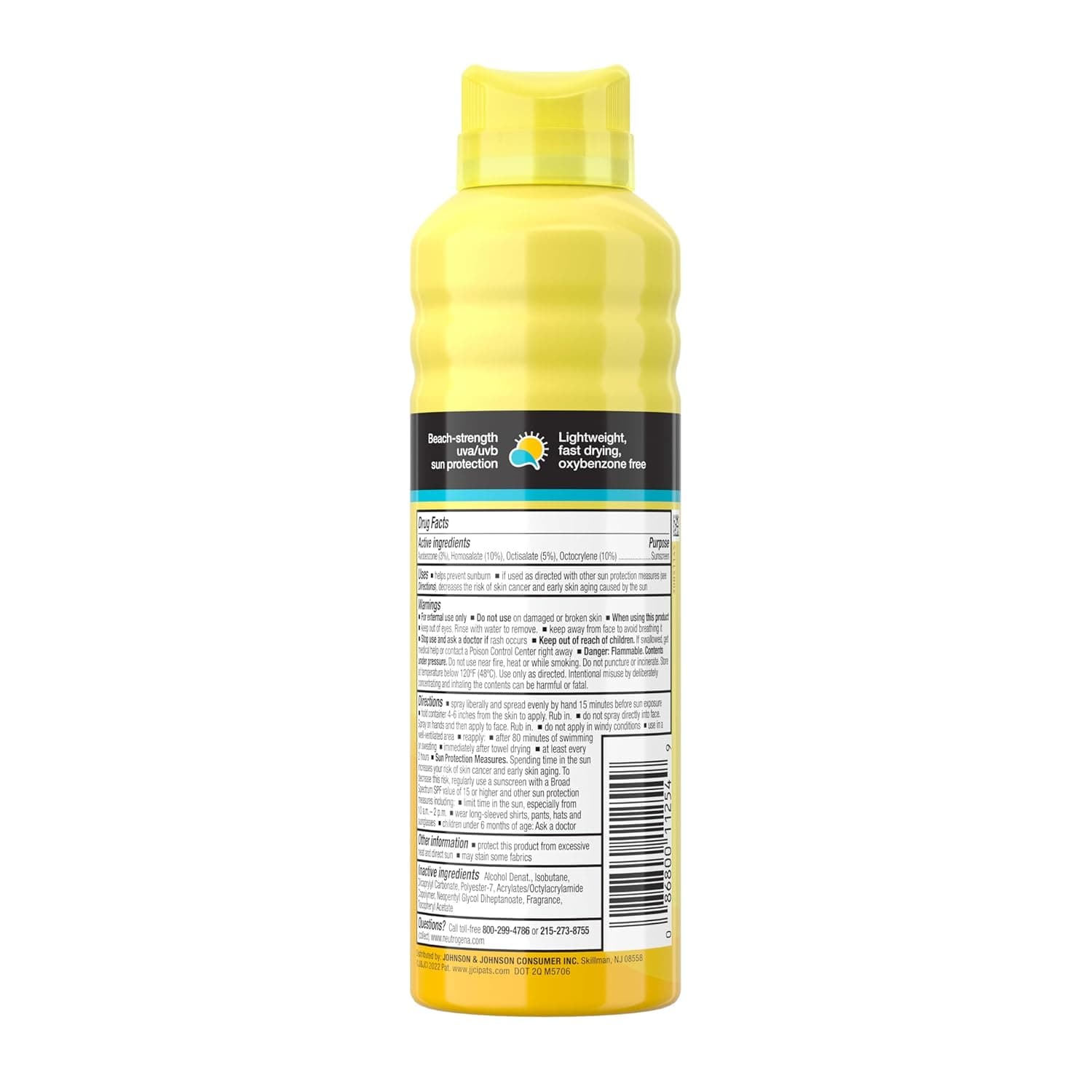 Neutrogena Beach Defense Sunscreen Spray SPF 50 – image 8
