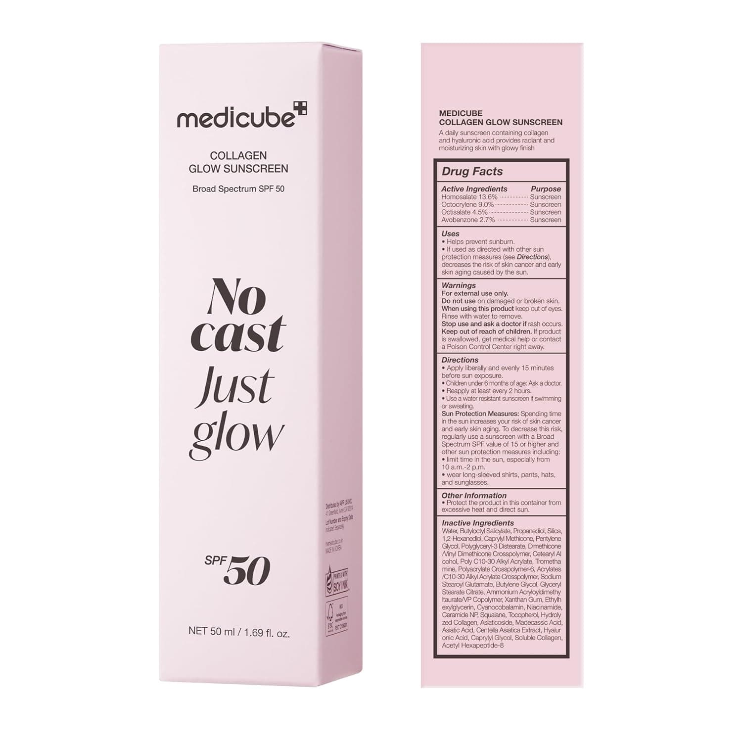 medicube No Cast Just Glow Collagen Sunscreen – image 9
