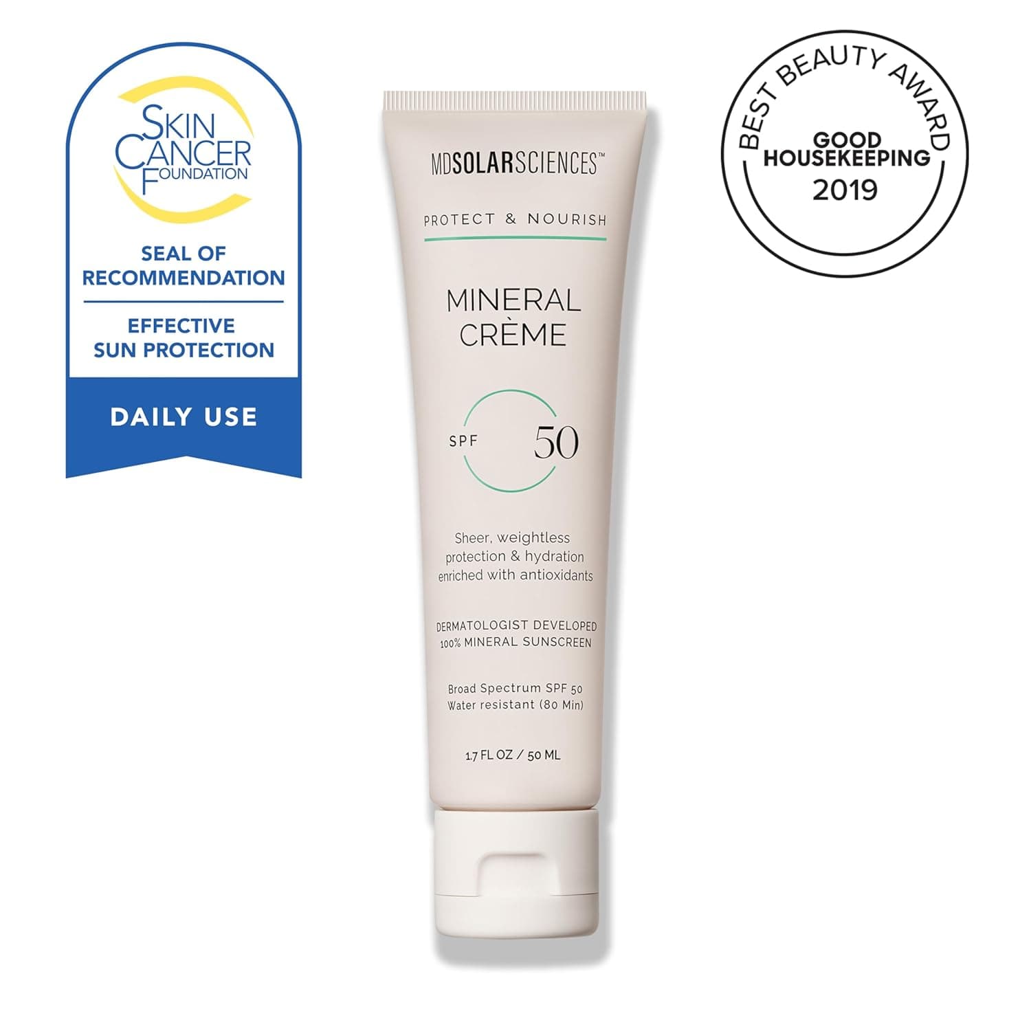 MDSolarSciences Mineral Crème SPF 50 Sunscreen for Face – image 2