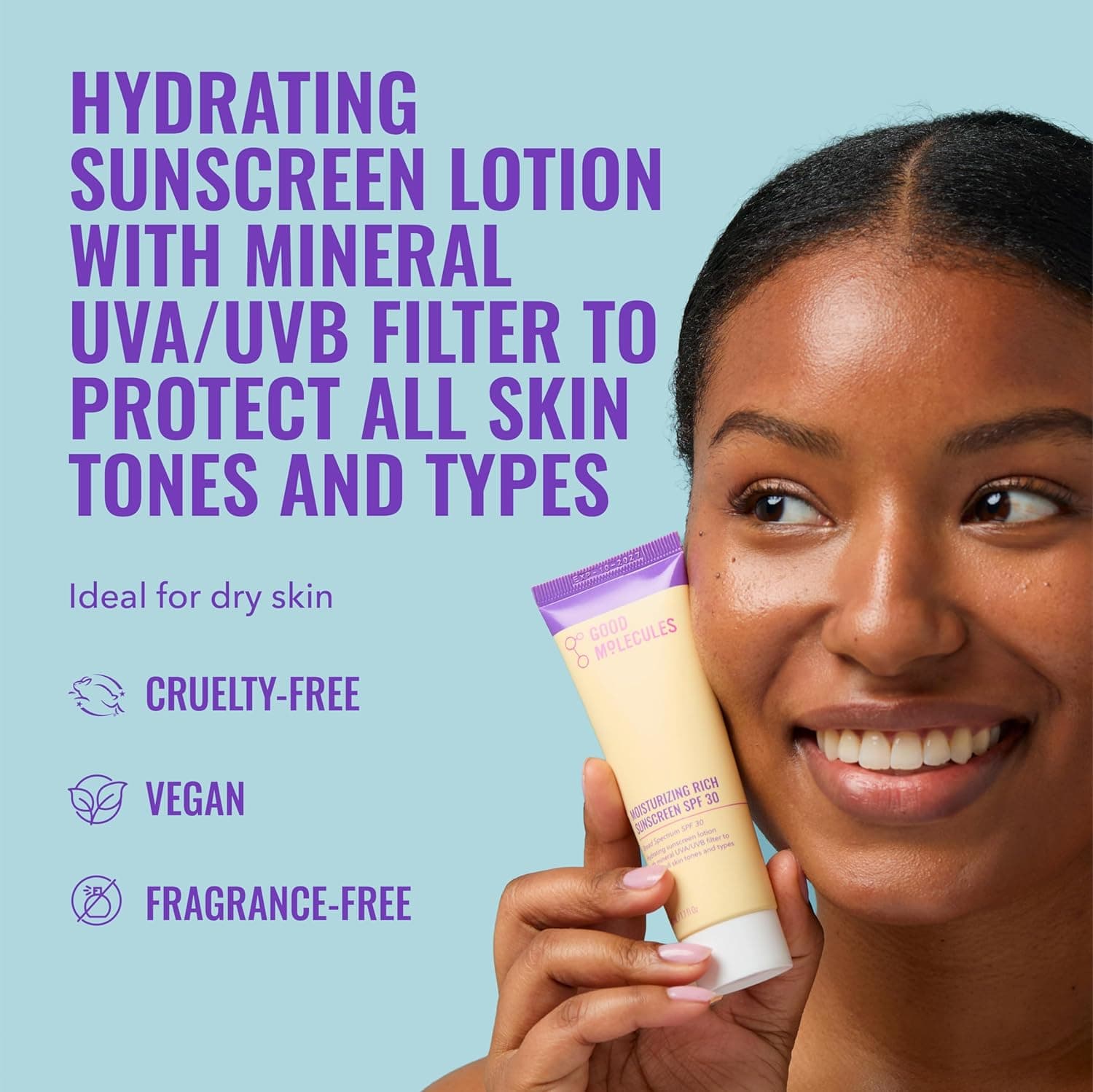 Good Molecules Moisturizing Rich Sunscreen SPF 30 – image 2