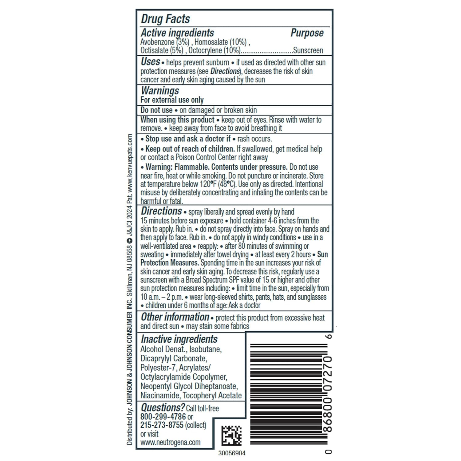 Neutrogena Clear Body SPF 50 Sunscreen Spray – image 8
