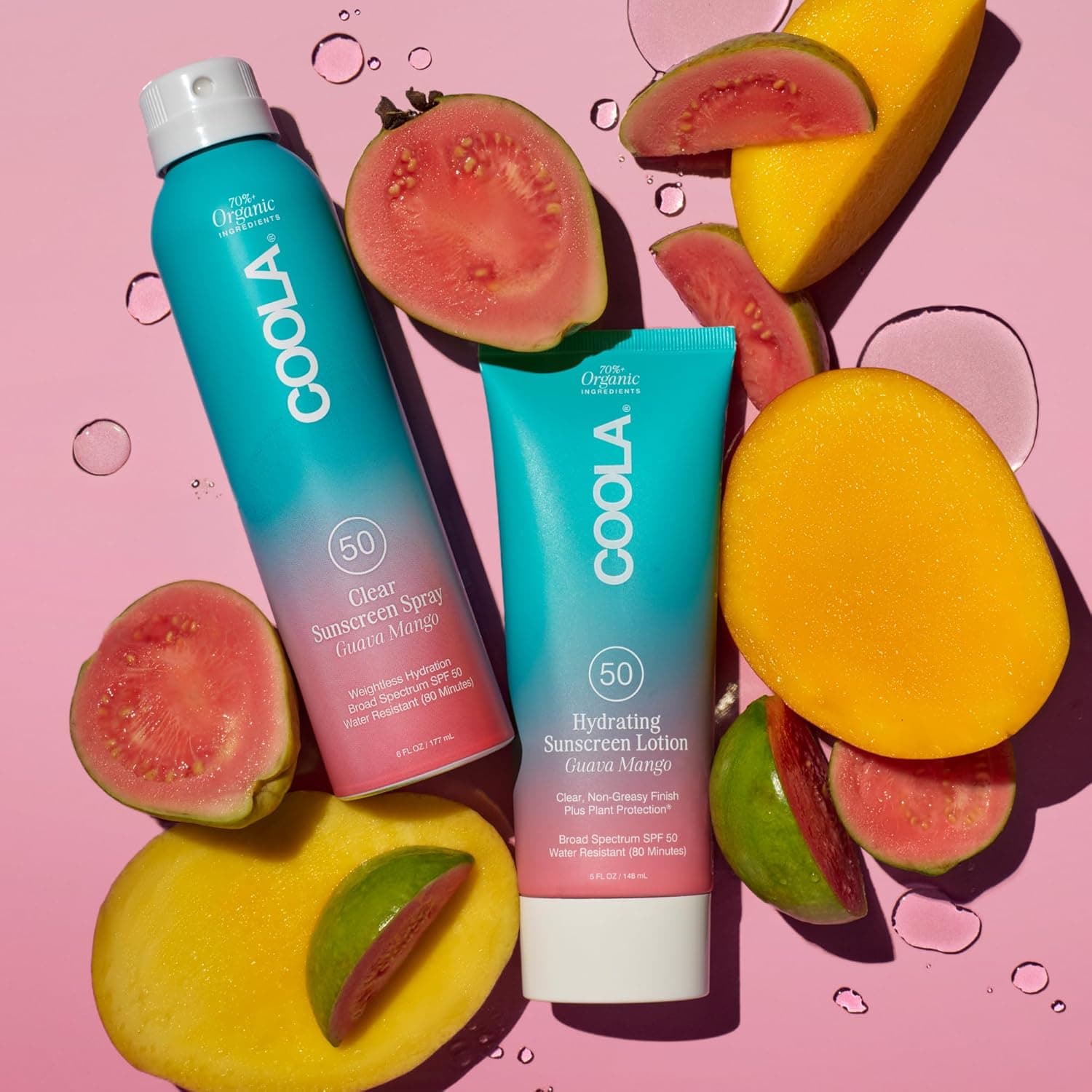 COOLA Organic Sunscreen SPF 50 Sunblock Body Lotion – image 3