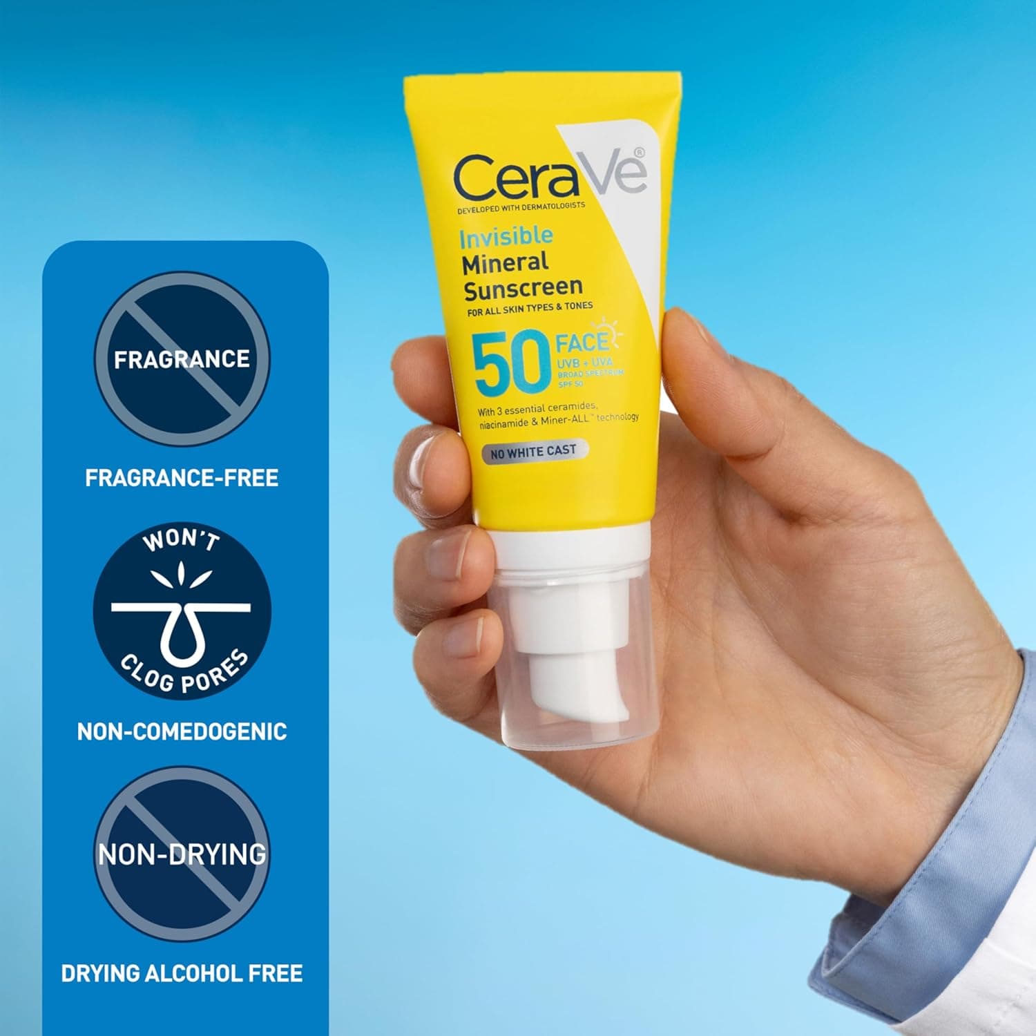 CeraVe Invisible Mineral Sunscreen SPF 50 – image 4