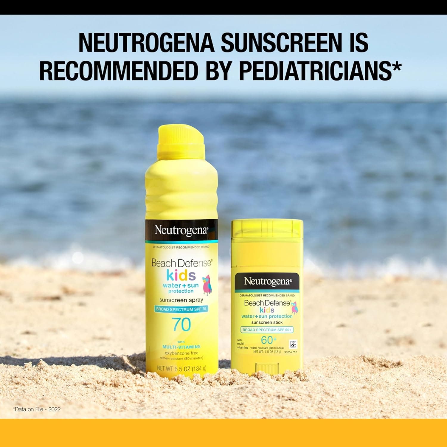 Neutrogena Beach Defense Kids Sunscreen Stick SPF 60+ – image 5