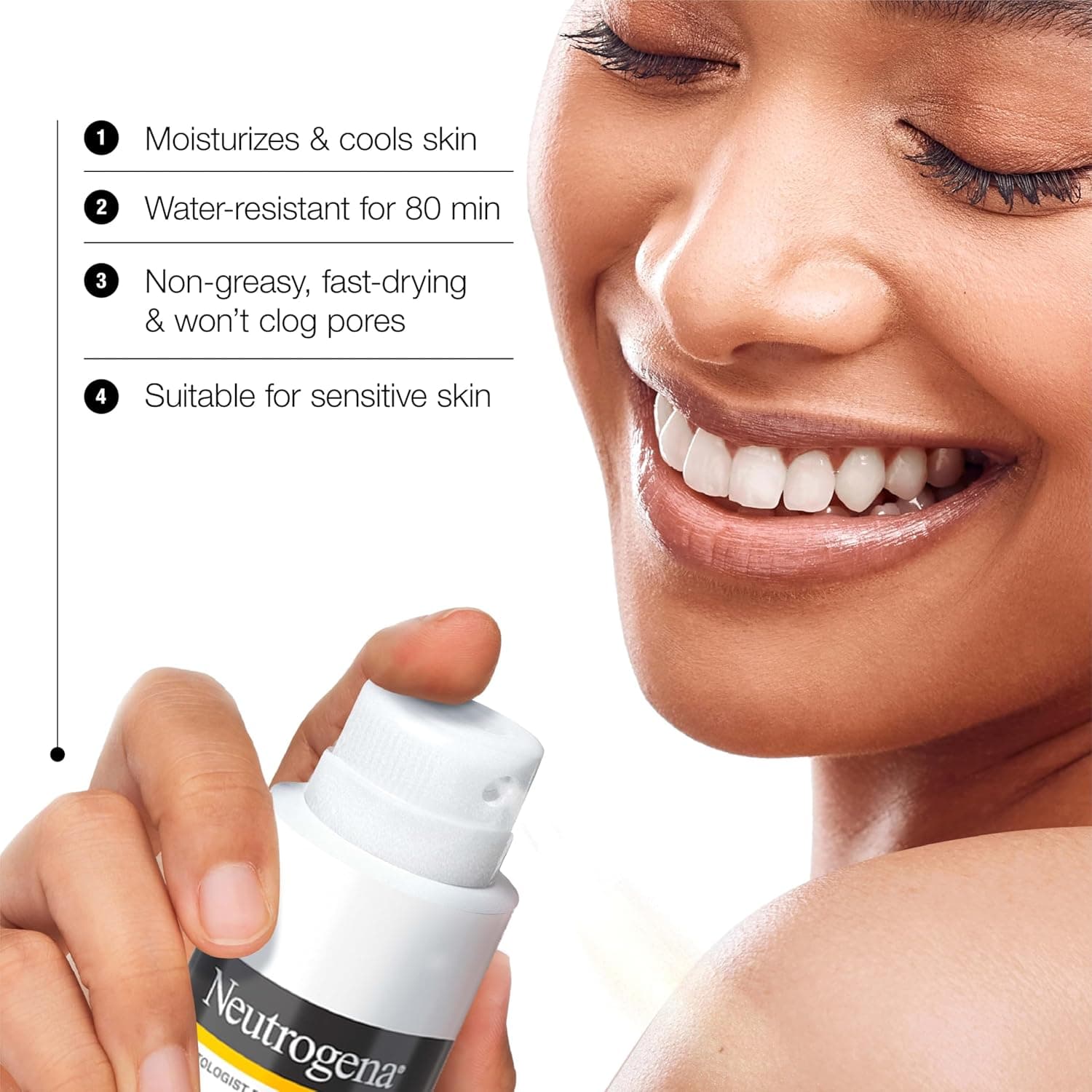 Neutrogena Clear Body SPF 50 Sunscreen Spray – image 2