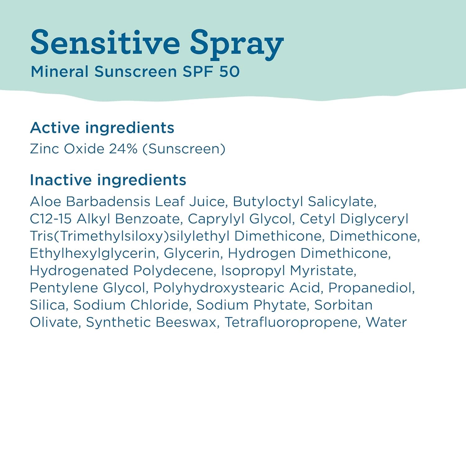 Blue Lizard Sensitive Mineral SPF 50 Spray – image 7