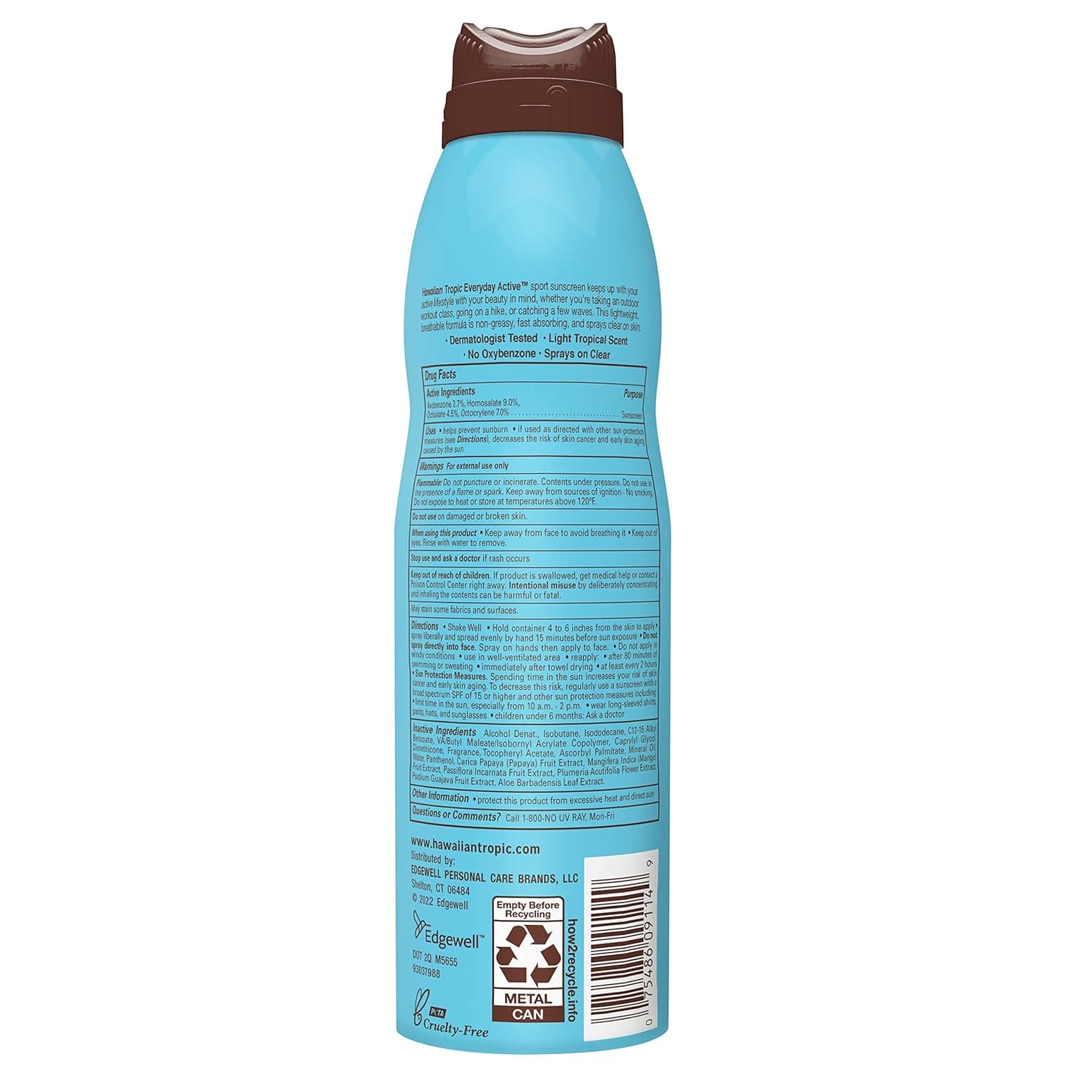 Hawaiian Tropic Everyday Active Spray Sunscreen SPF 50 – image 9