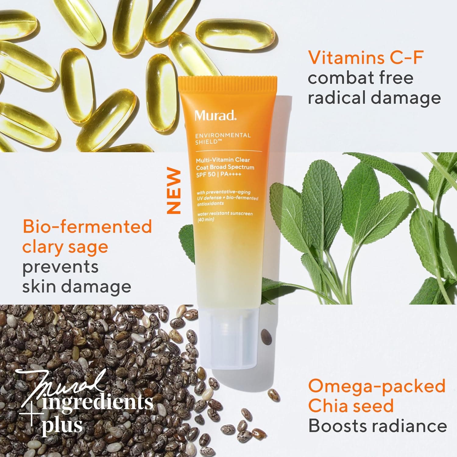 Murad Multi-Vitamin Clear Coat Sunscreen SPF 50 – image 3