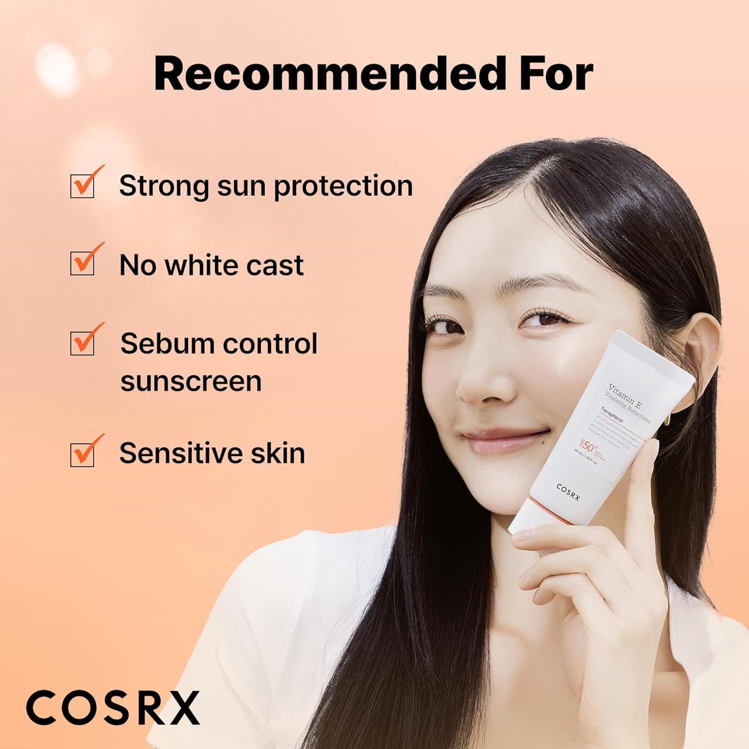 COSRX Vitamin E Vitalizing Sunscreen,SPF 50 Face Sunscreen – image 4