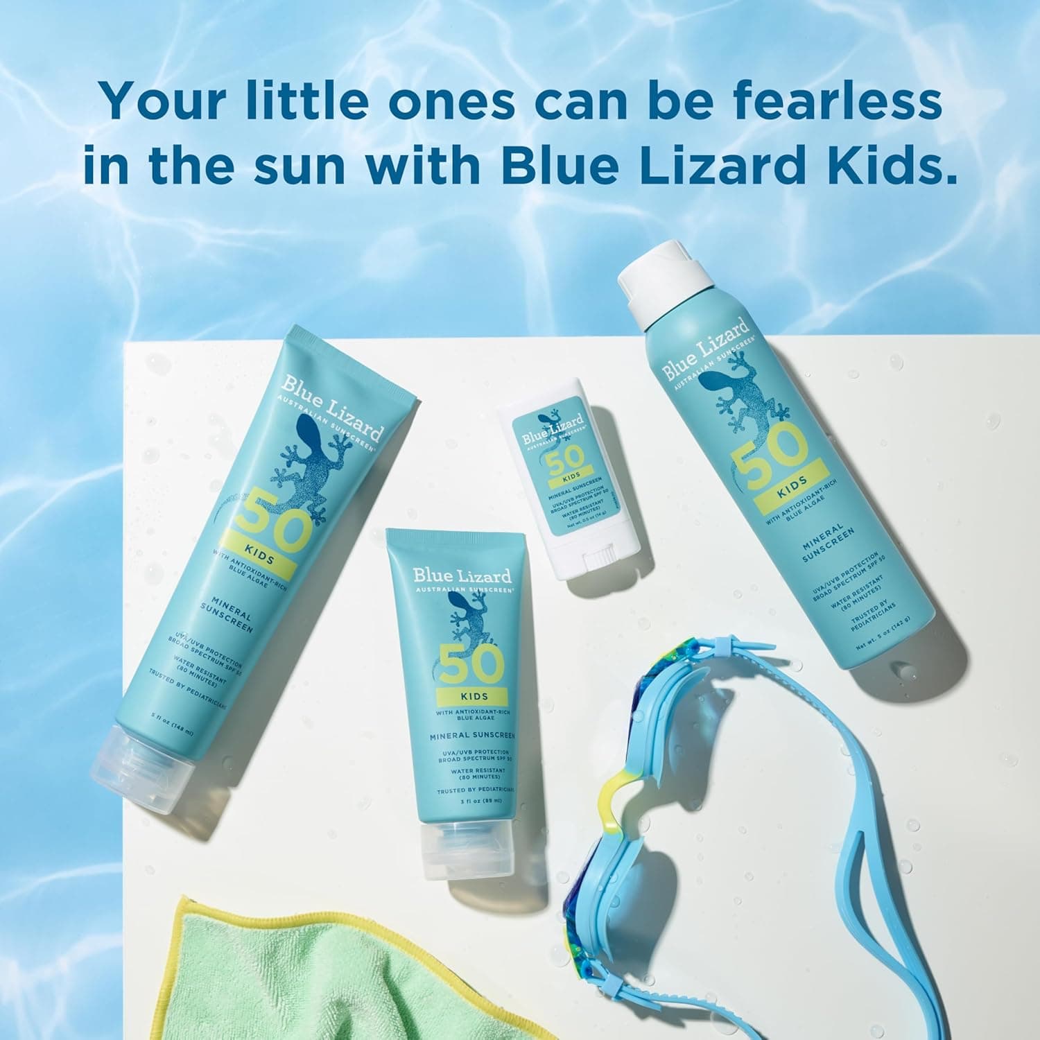 Blue Lizard Kids Mineral SPF 50 Sunscreen Lotion – image 9