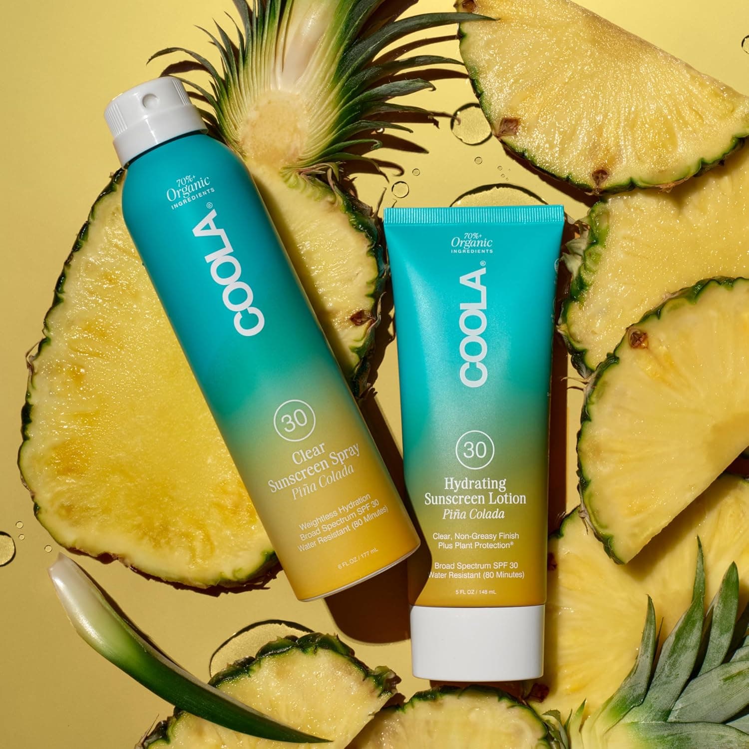 COOLA Organic Sunscreen SPF 30 Sunblock Body Lotion – image 3