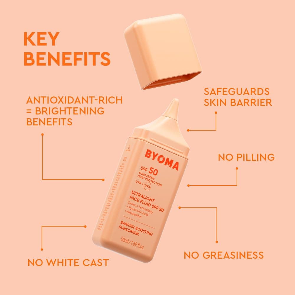 BYOMA SPF 50 Face Fluid – image 3