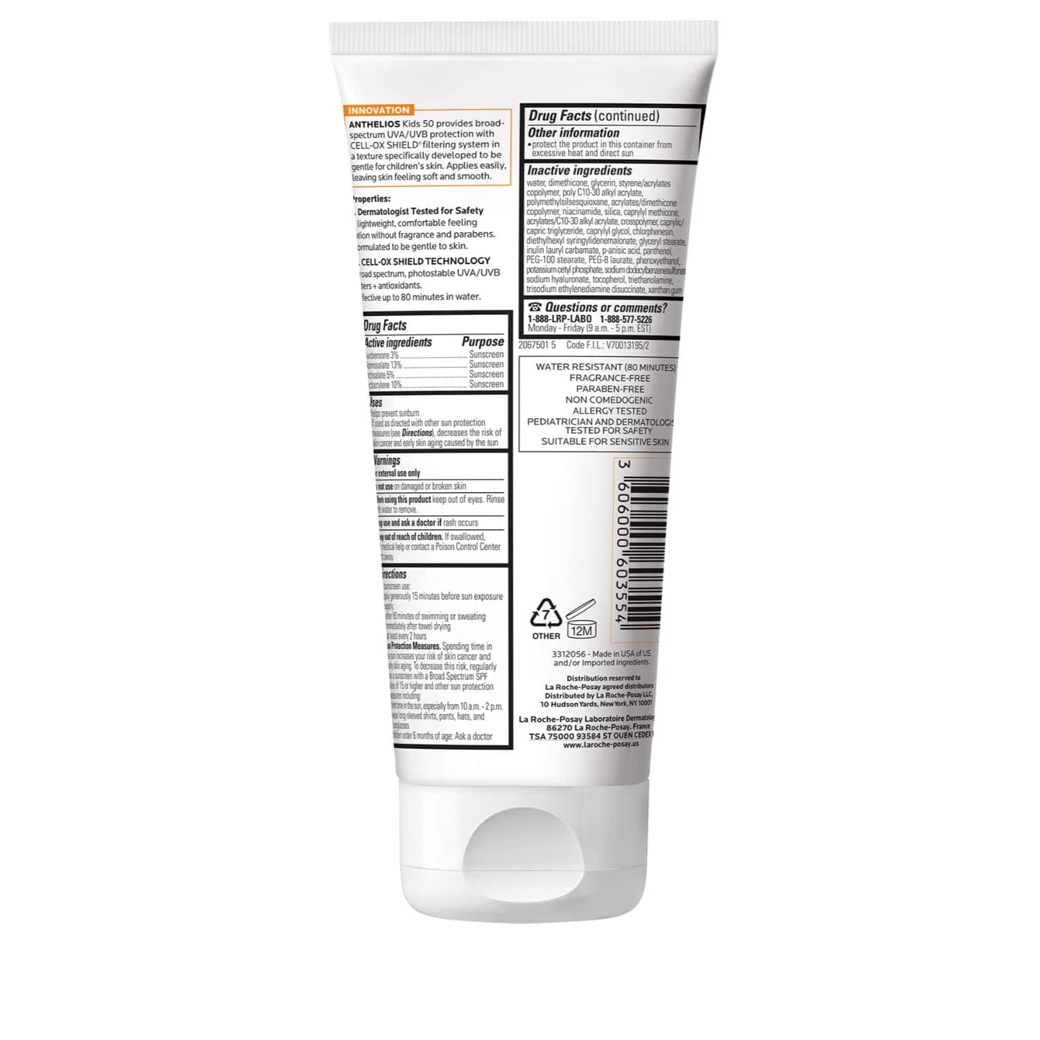La Roche-Posay Anthelios Kids Gentle Lotion Sunscreen SPF 50 – image 2