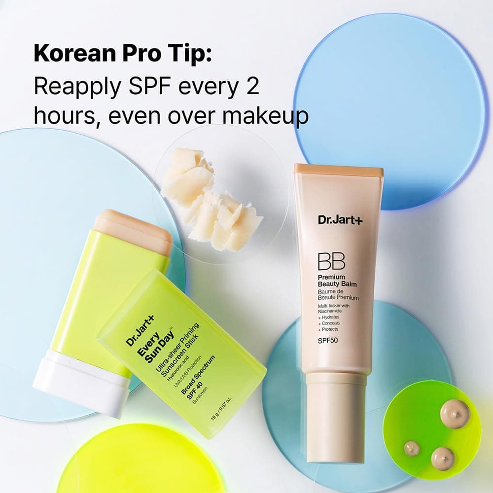 Dr.Jart+ Every Sun Day Invisible Korean Priming Sunscreen Stick SPF 40 with Hyaluronic Acid – image 6