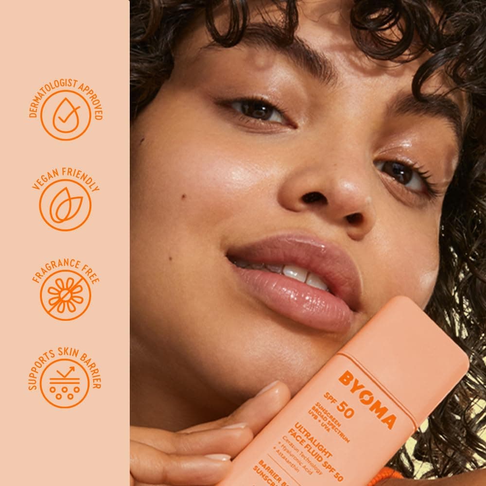 BYOMA SPF 50 Face Fluid – image 5