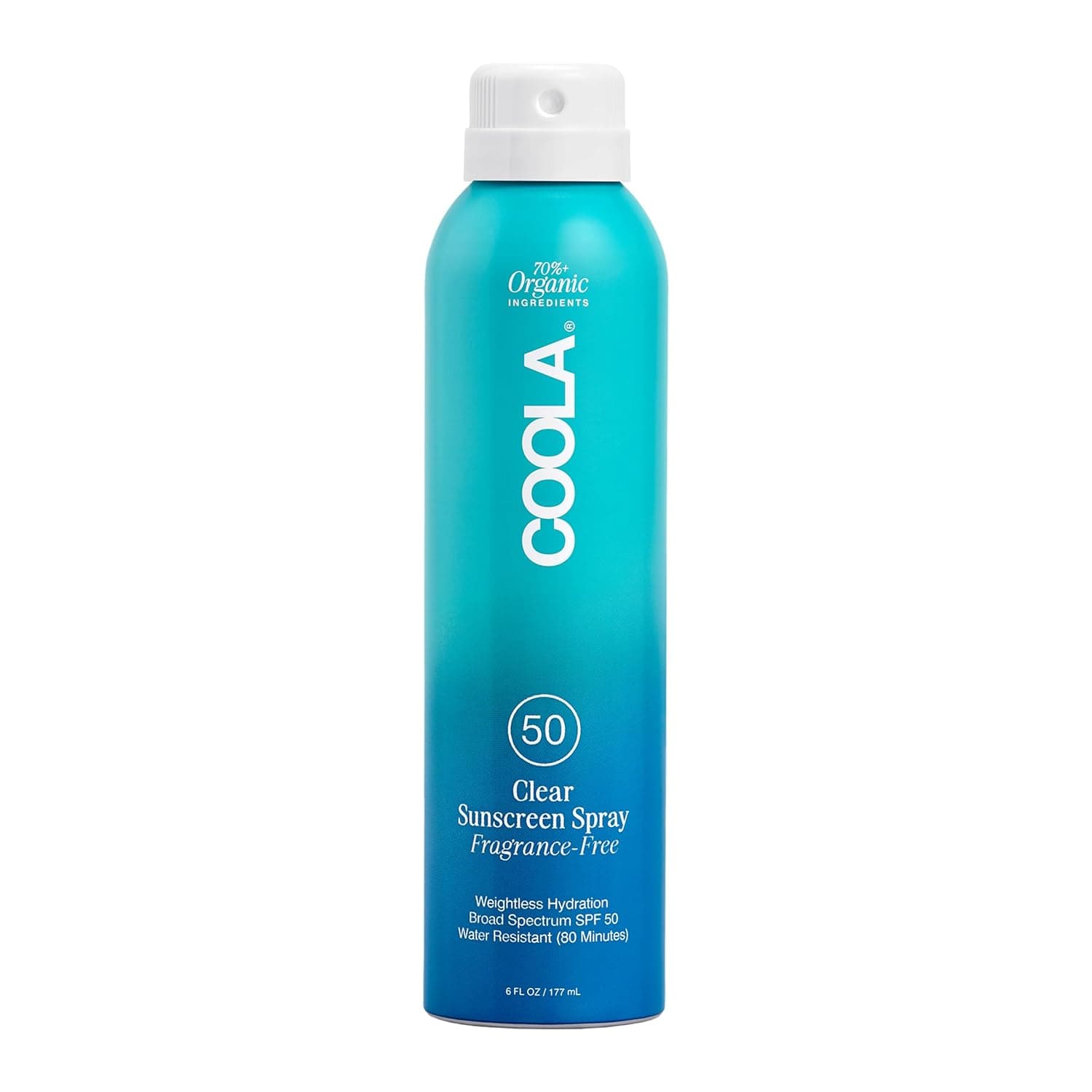 COOLA Organic Sunscreen SPF 50 Sunblock Spray
