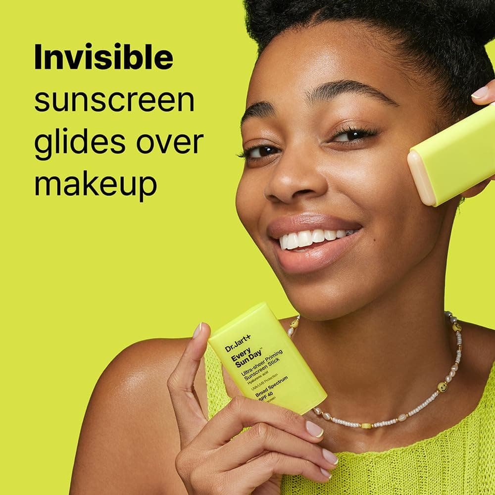 Dr.Jart+ Every Sun Day Invisible Korean Priming Sunscreen Stick SPF 40 with Hyaluronic Acid – image 4