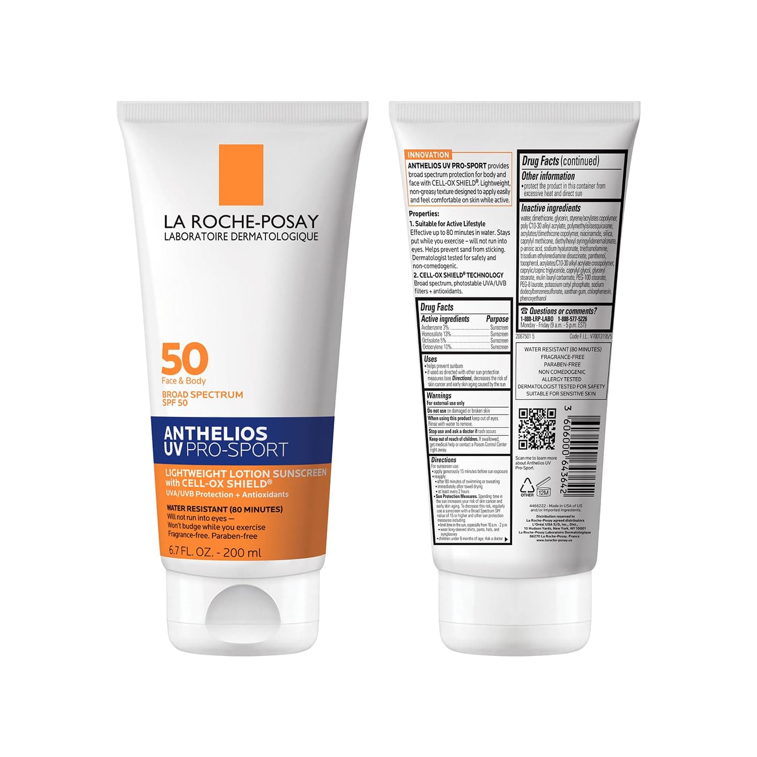 La Roche-Posay Anthelios UV Pro-Sport Sunscreen for Face & Body – image 11